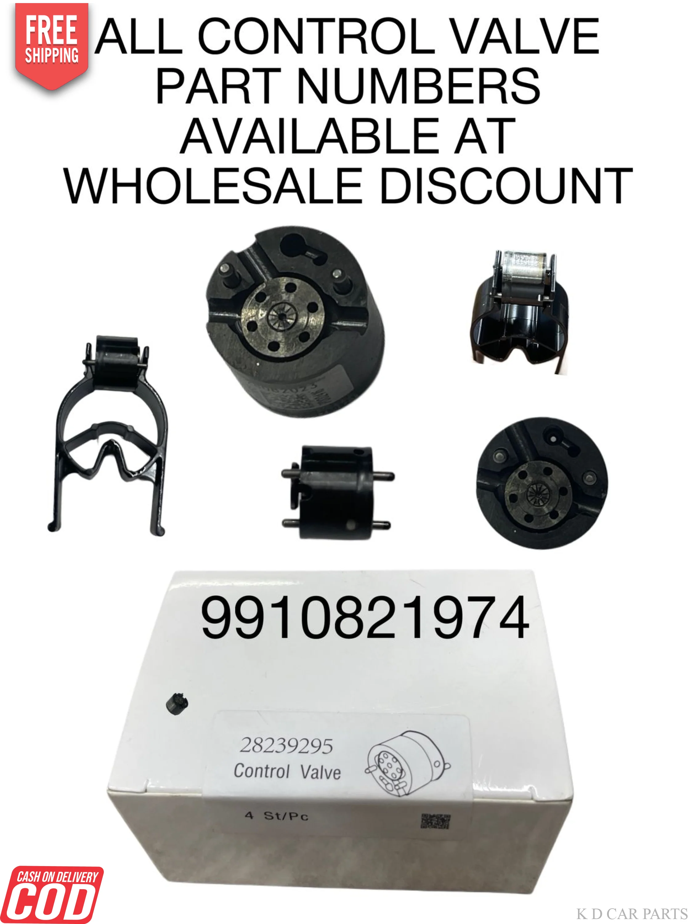 ALL CONTROL VALVE PART NUMBERS AVAILABLE AT WHOLESALE DISCOUNT 9910821974