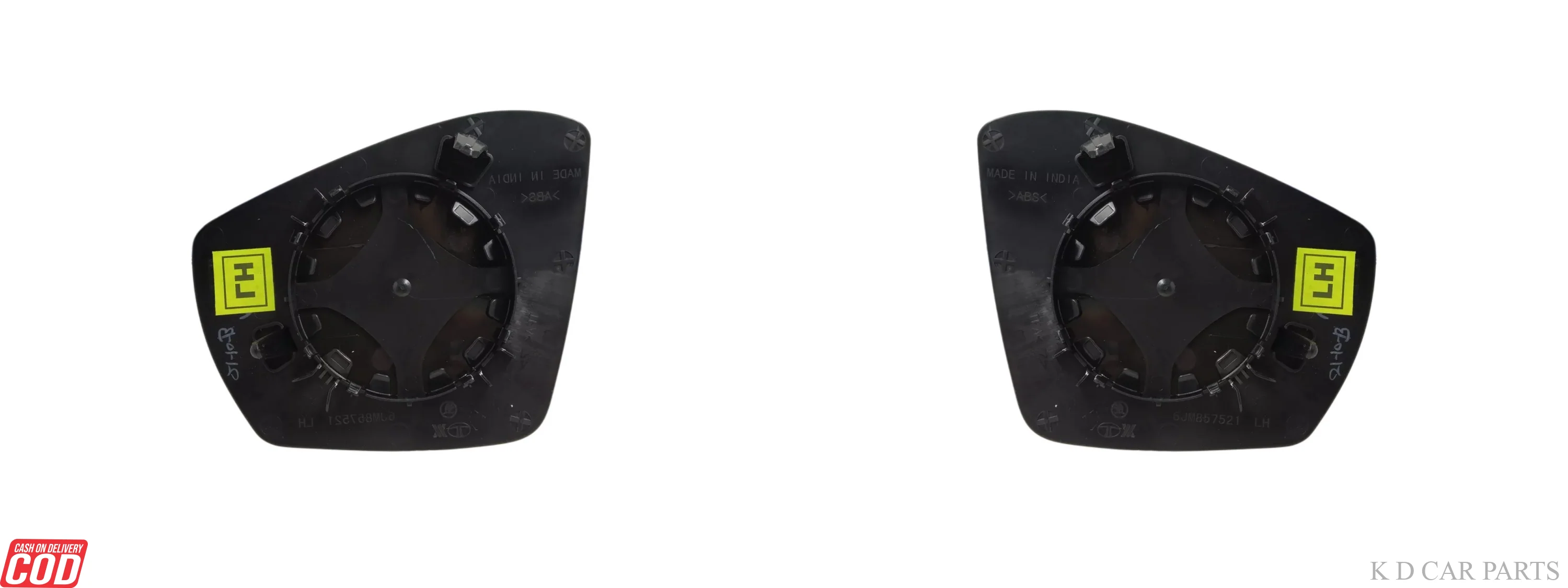 Door Mirror Plate/Sub-Mirror/Tukdi For Volkswagen Kushaq 2021-Now/ Slavia 2022-Now - Image 4