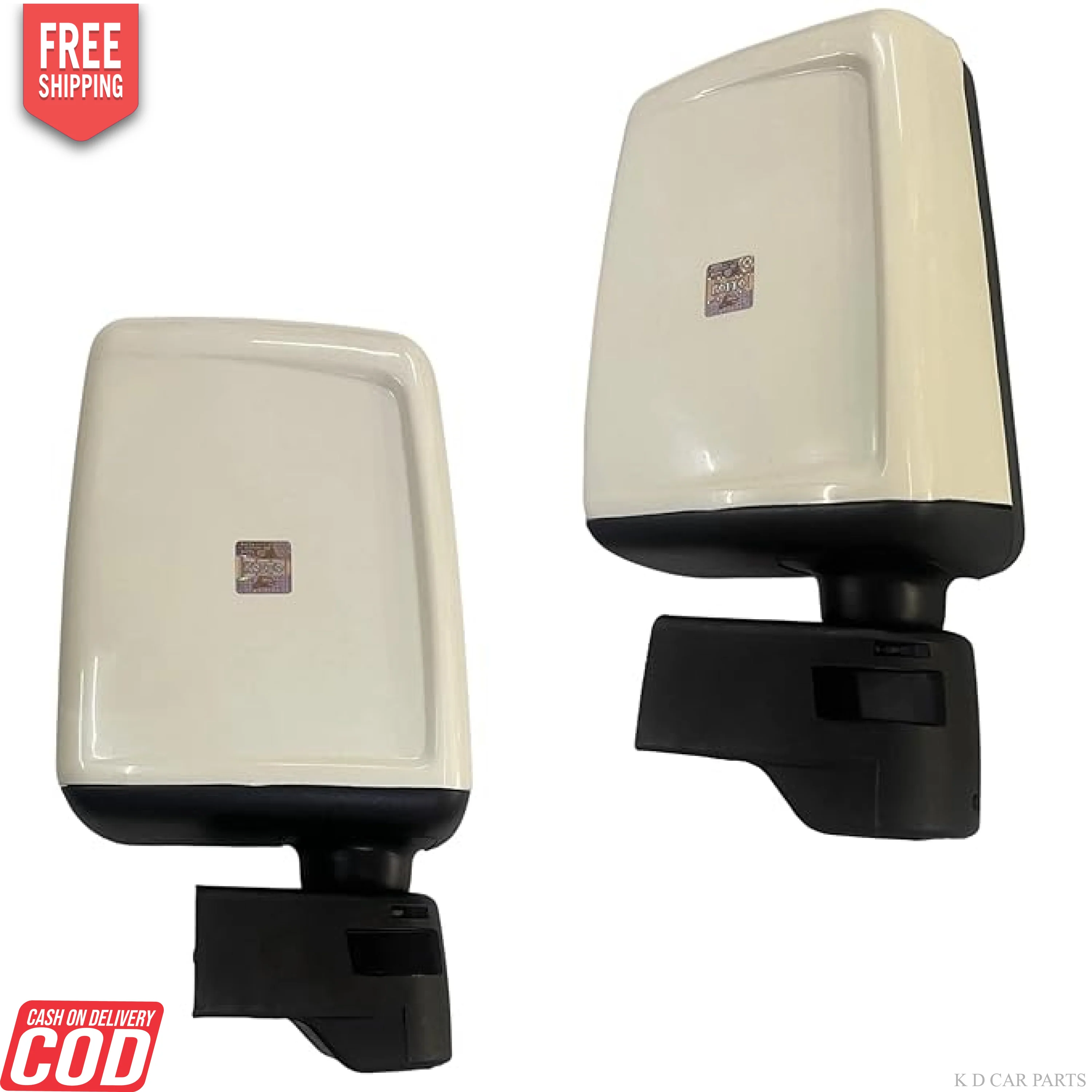 Door/Side Mirror for Mahindra Bolero 2011-2022, PIKUP 2019 White - Image 2