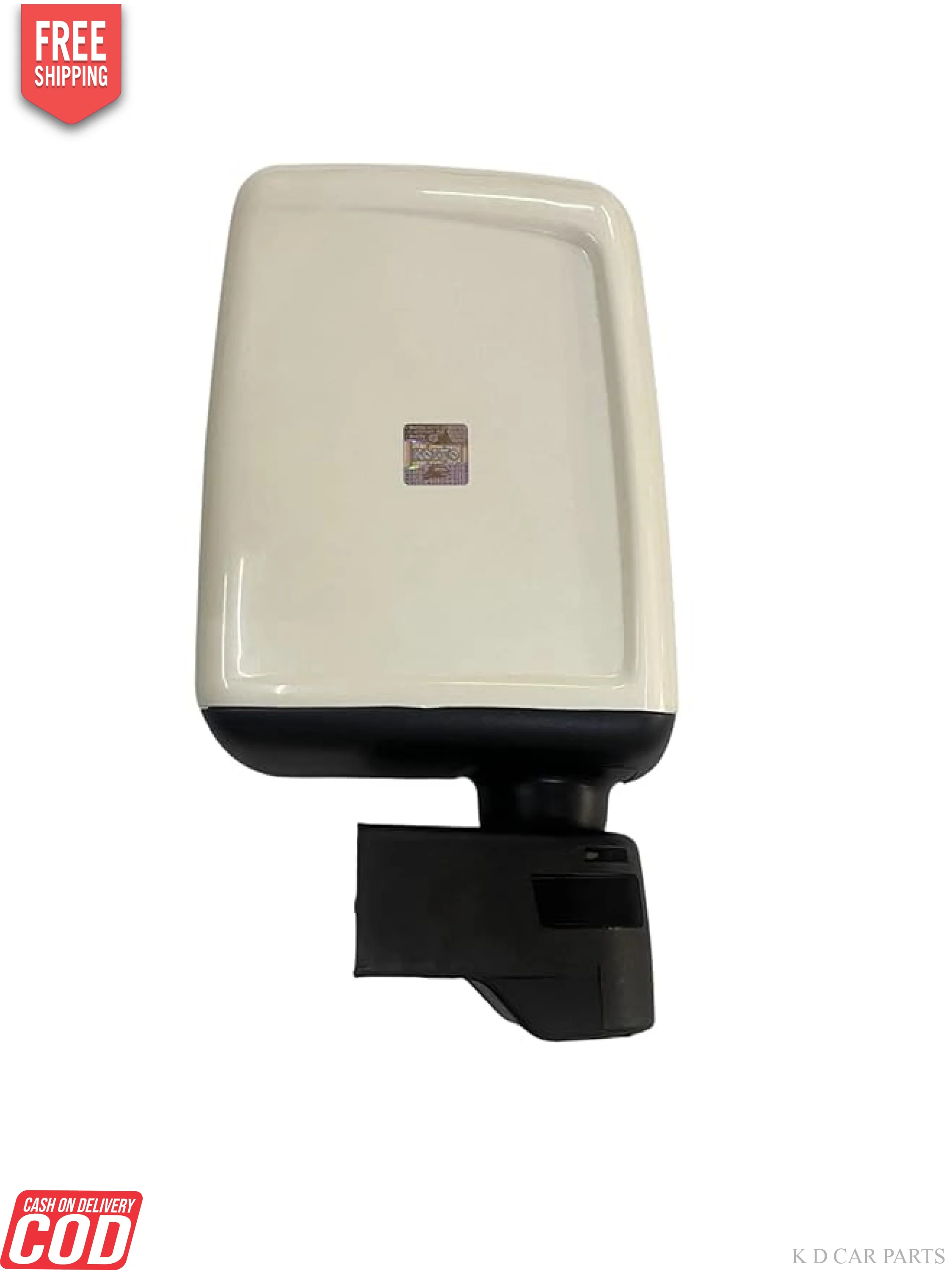 Door/Side Mirror for Mahindra Bolero 2011-2022, PIKUP 2019 White - Image 4