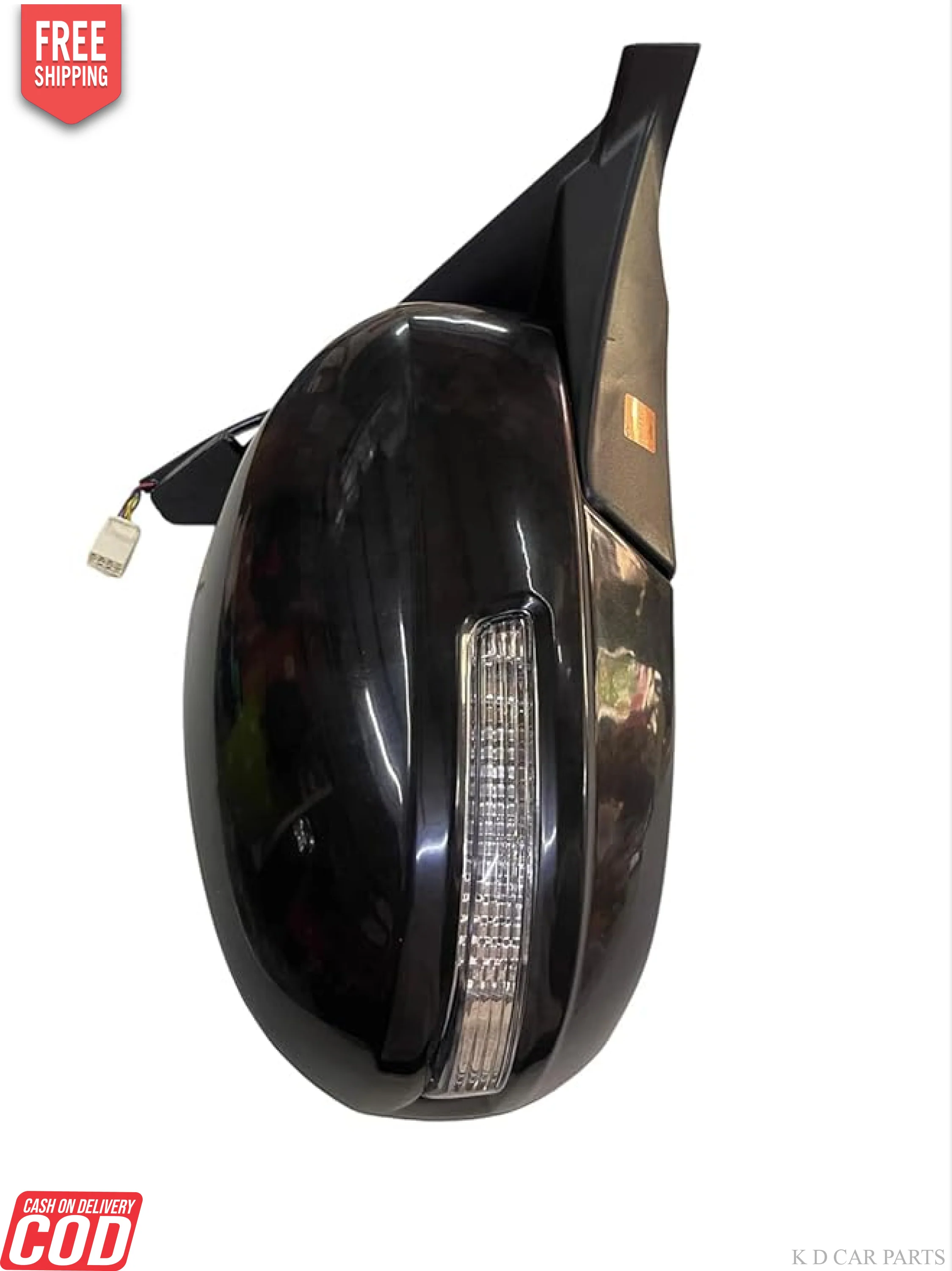 7 WIRE Door/Side Mirror for Maruti Brezza 2022-Onwards, Motorised, With Indicator, Automatic Fold WITH COUPLER - Image 3
