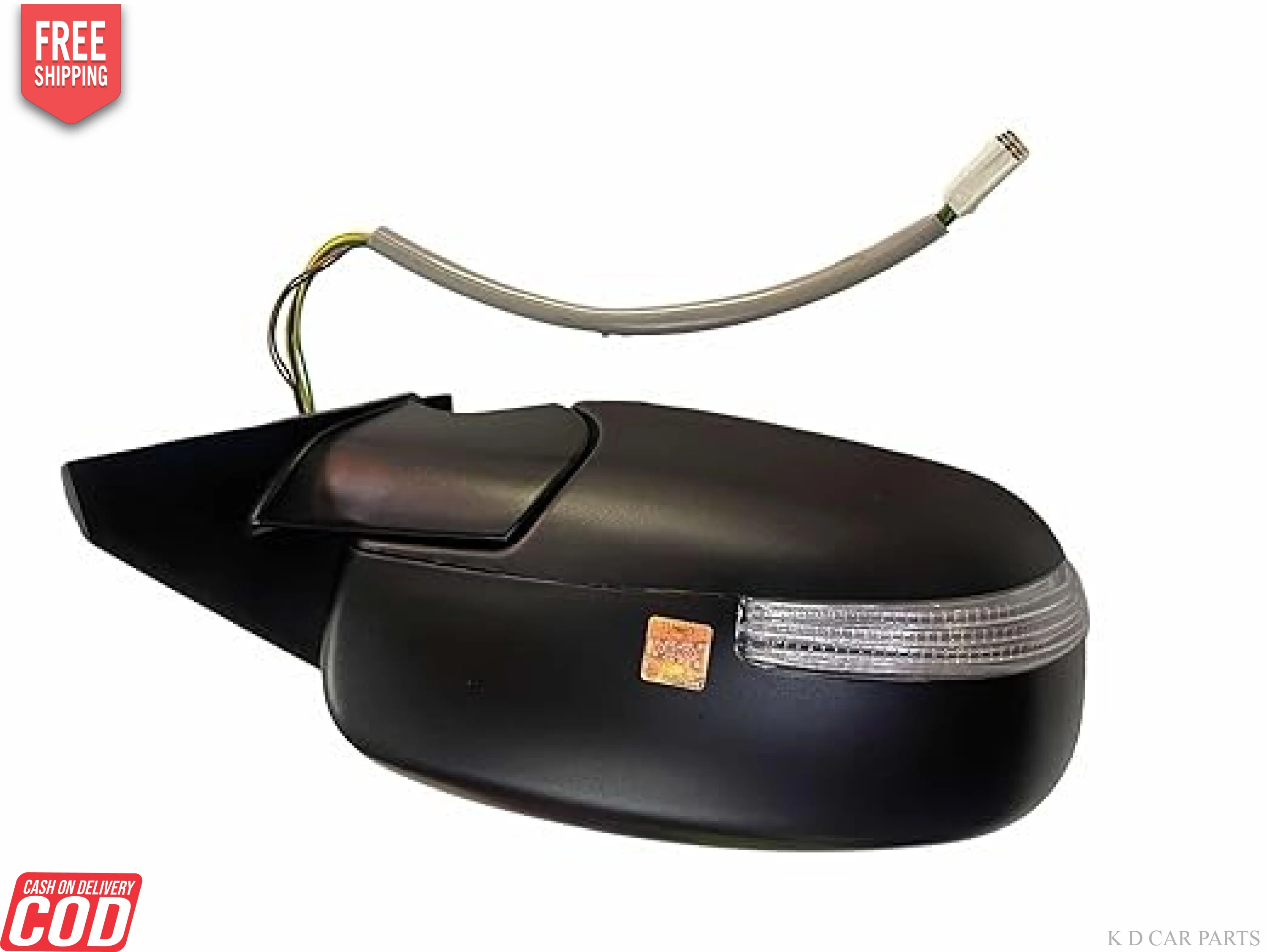 7 WIRE Door/Side Mirror for Maruti Wagonr  Motorised with Indicator (Automatically Fold) 2019-Onwards WITH COUPLER - Image 5