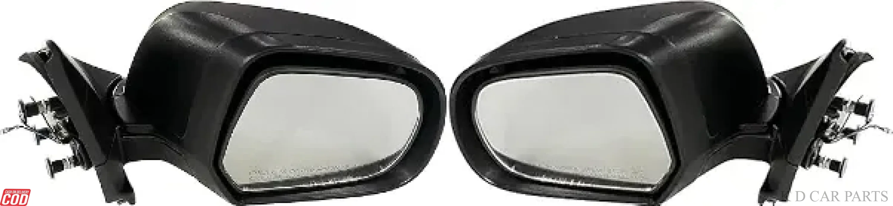 Door/Side Mirror for Nissan Sunny/Renault Scala, Motorised, With Indicator, BlacK Non-Autofold WITH COUPLER - Image 3