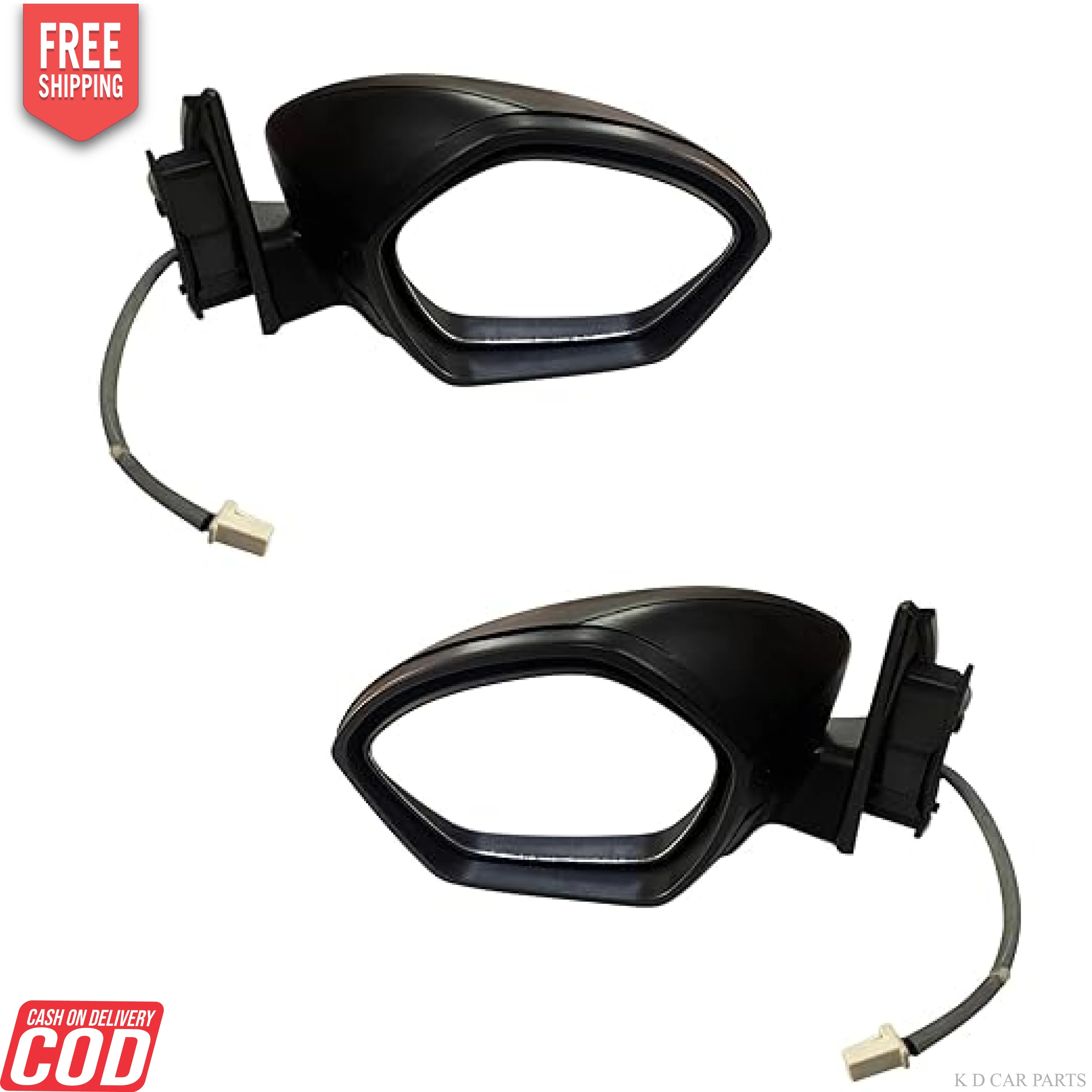 Door/Side Mirror for Tata Punch Motor with Indicator (Non- Auto Fold) with coupler