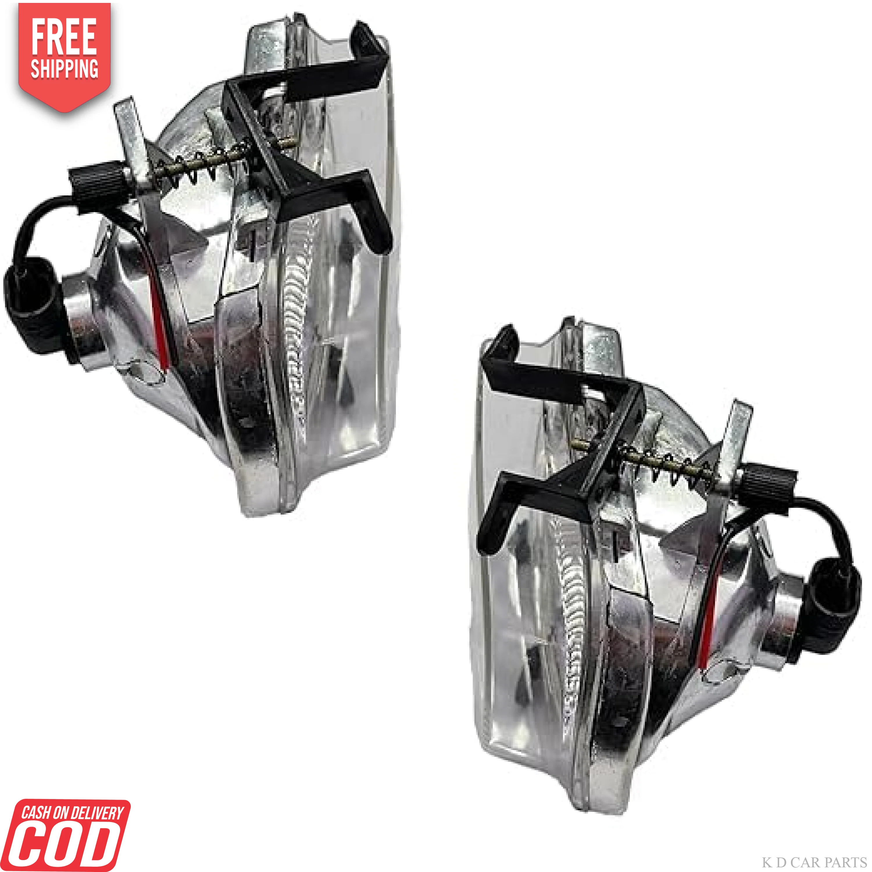 Fog Lamp Set for Hyundai Getz With Bulb, 2004-2007 - Image 2