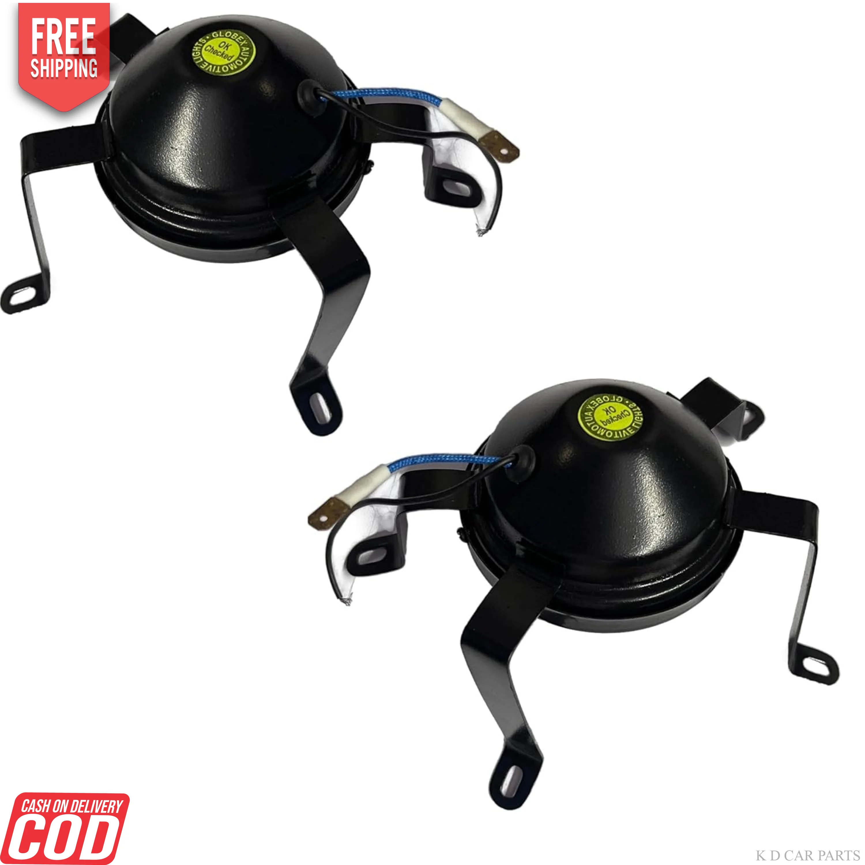 K D Fog Lamp  For Maruti Zen Estilo (With Bulb) 2006-2009 Type 1 - Image 2