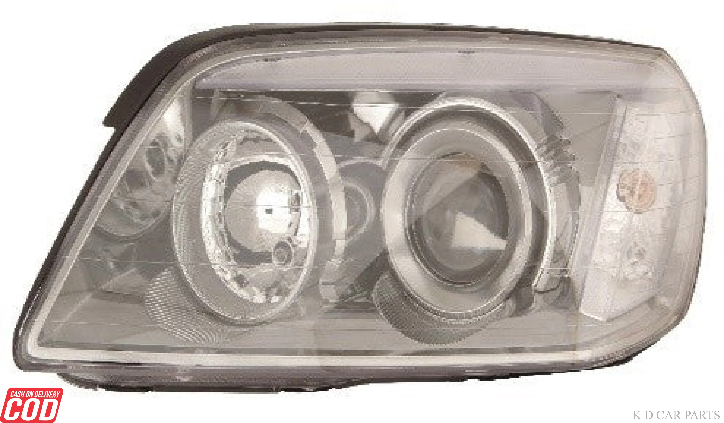 Head Light Assembly For Chevrolet Captiva Old Black - Image 2