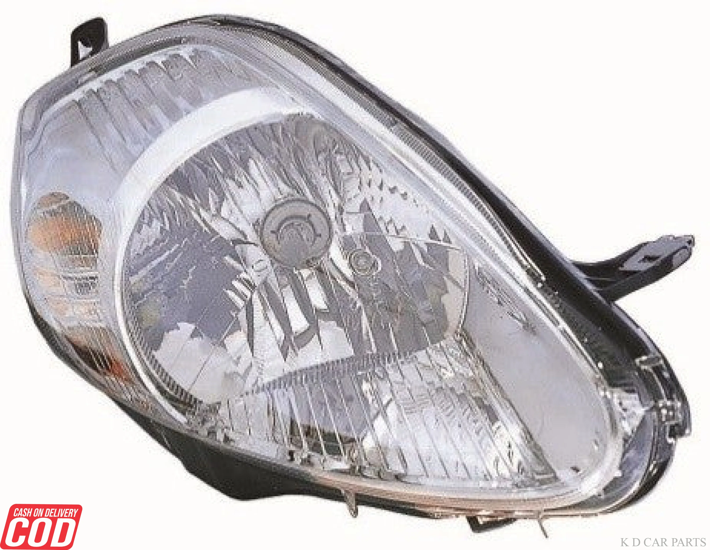 Head Light Assembly For Fiat Punto T-1 (8 PIN)