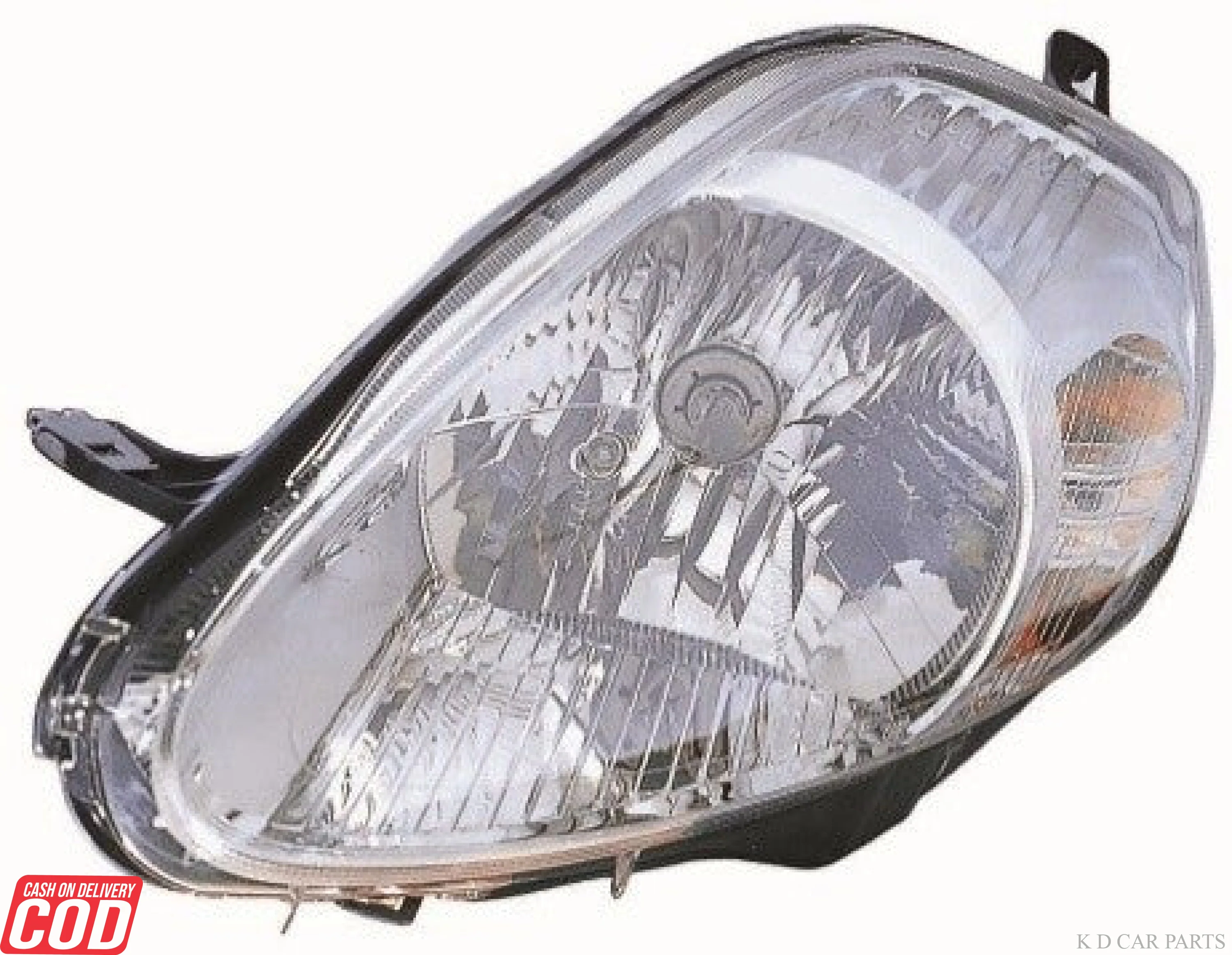 Head Light Assembly For Fiat Punto T-1 (8 PIN) - Image 2