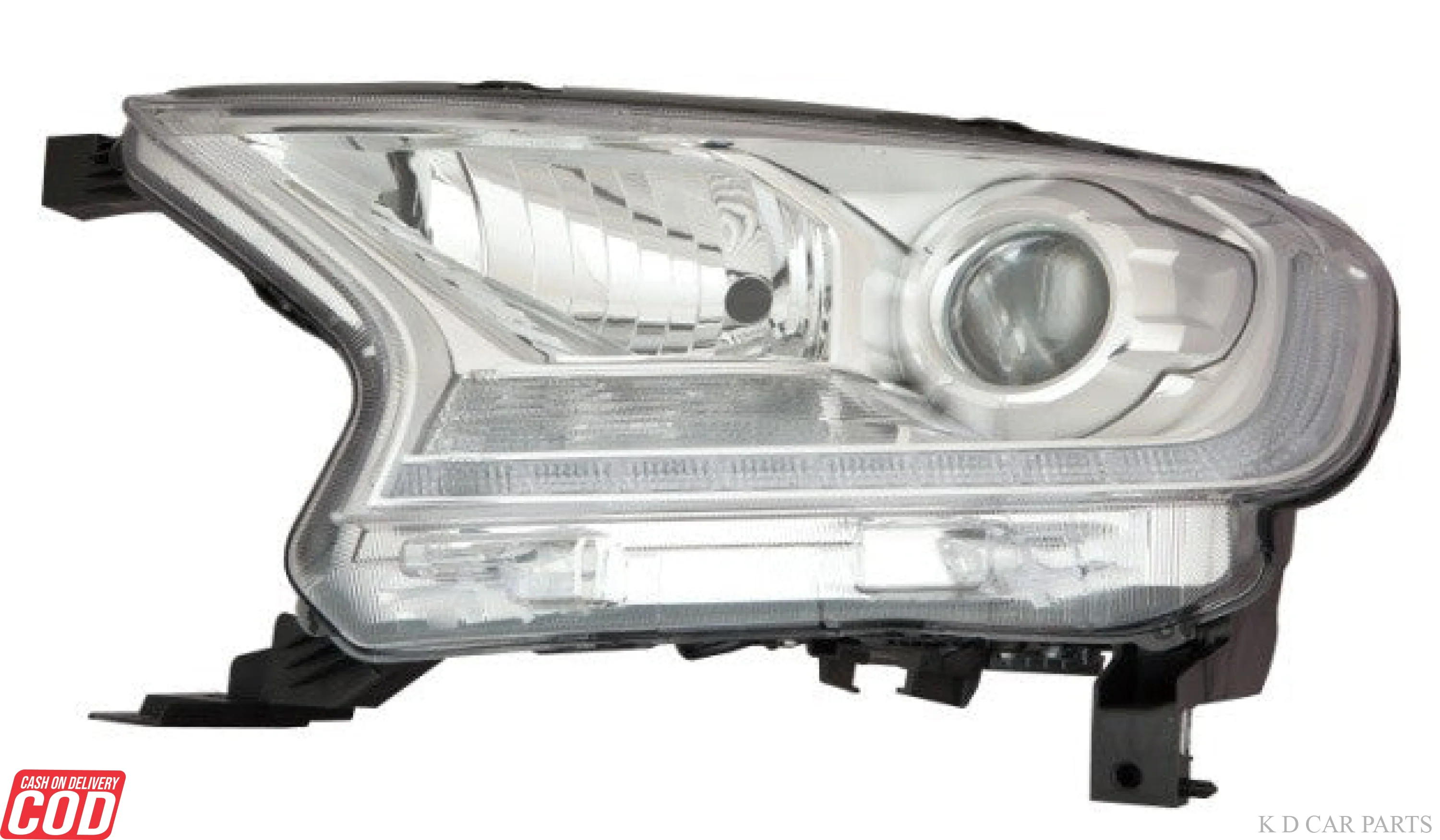 Head Light Assembly For Ford Endeavour T-4 (HID+LED) - Image 2