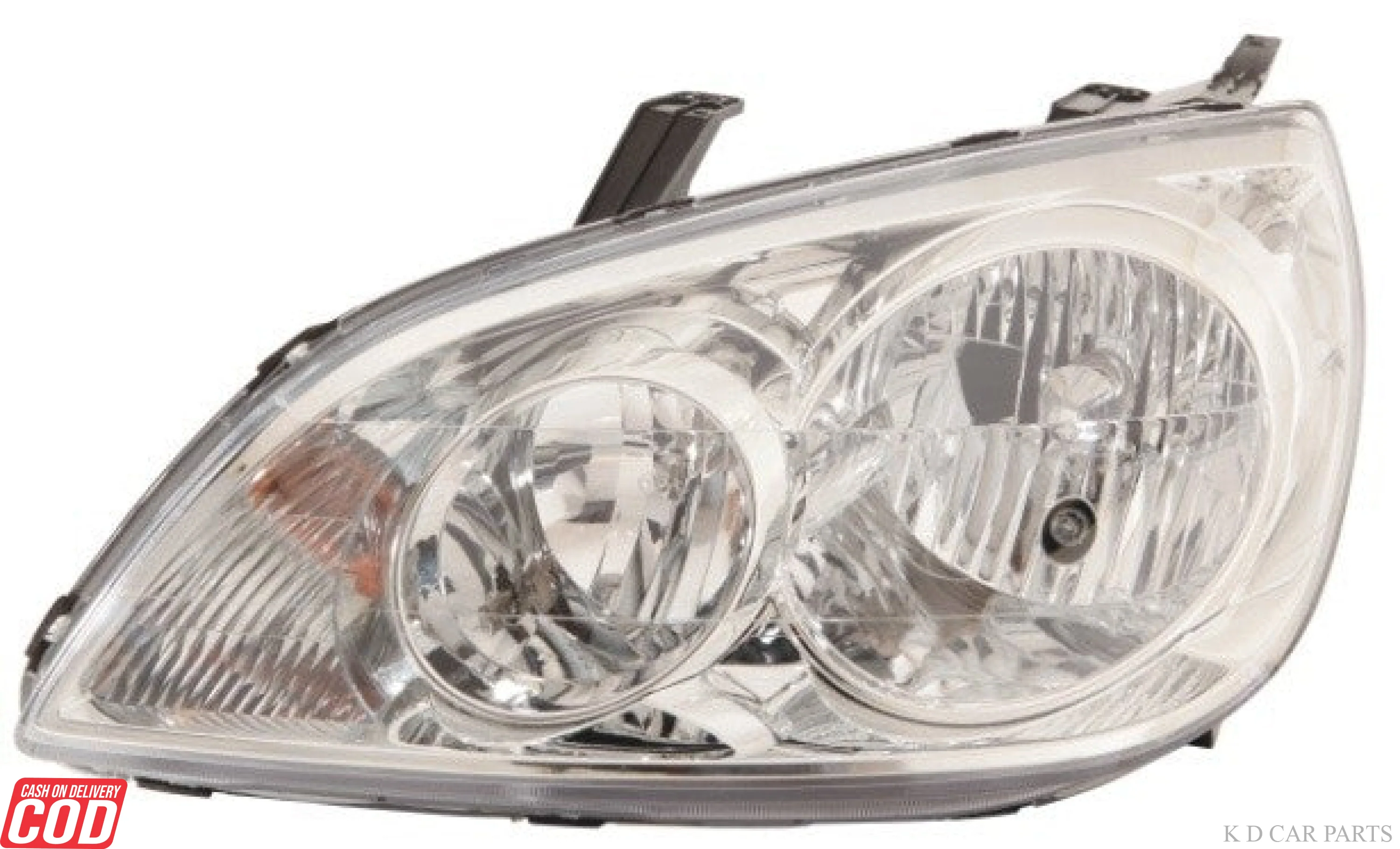 Head light Assembly For Ford Fiesta T-1 Chrome - Image 2