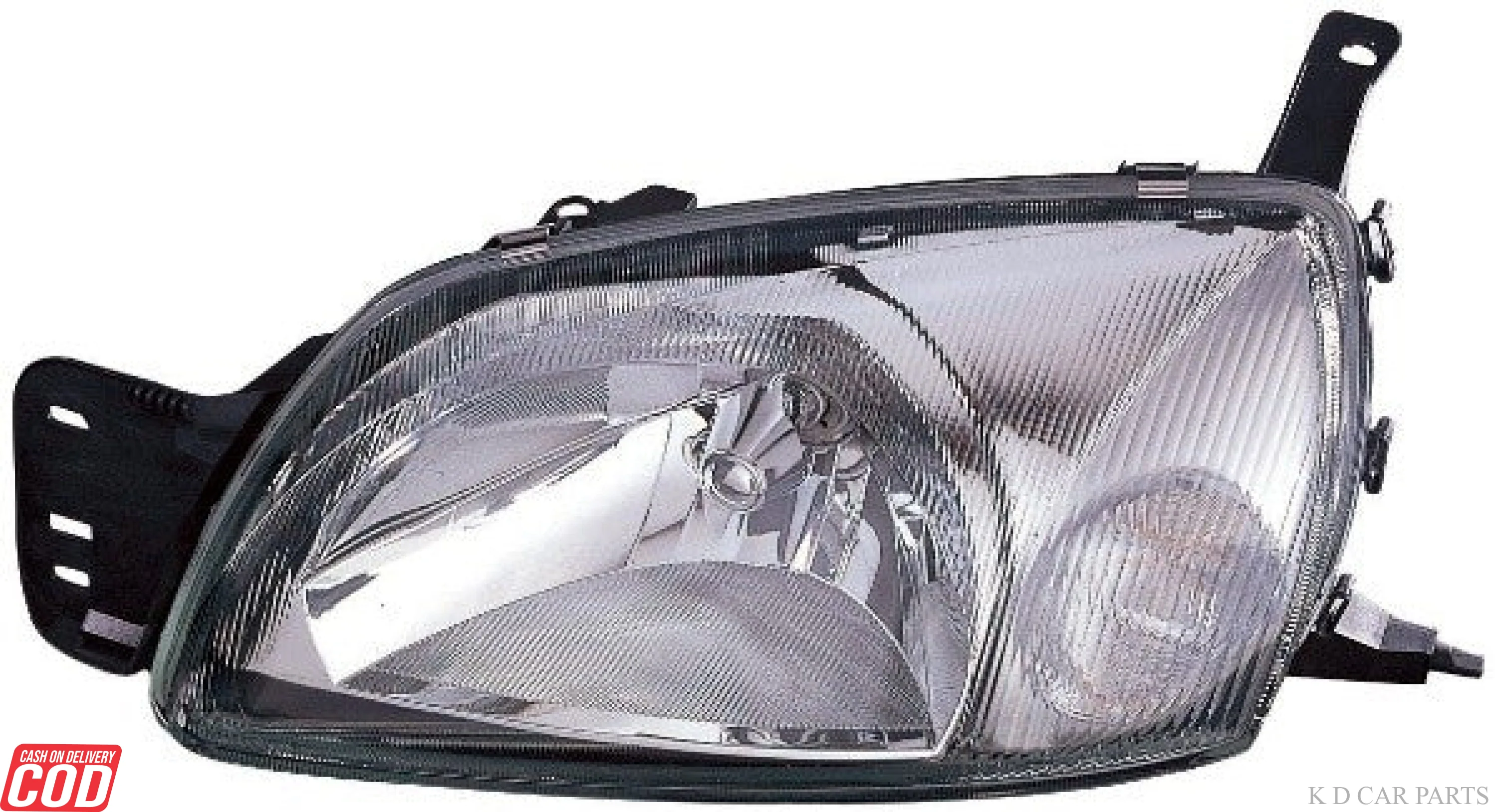 Head Light Assembly For Ford Ikon T-2 White Menual - Image 2