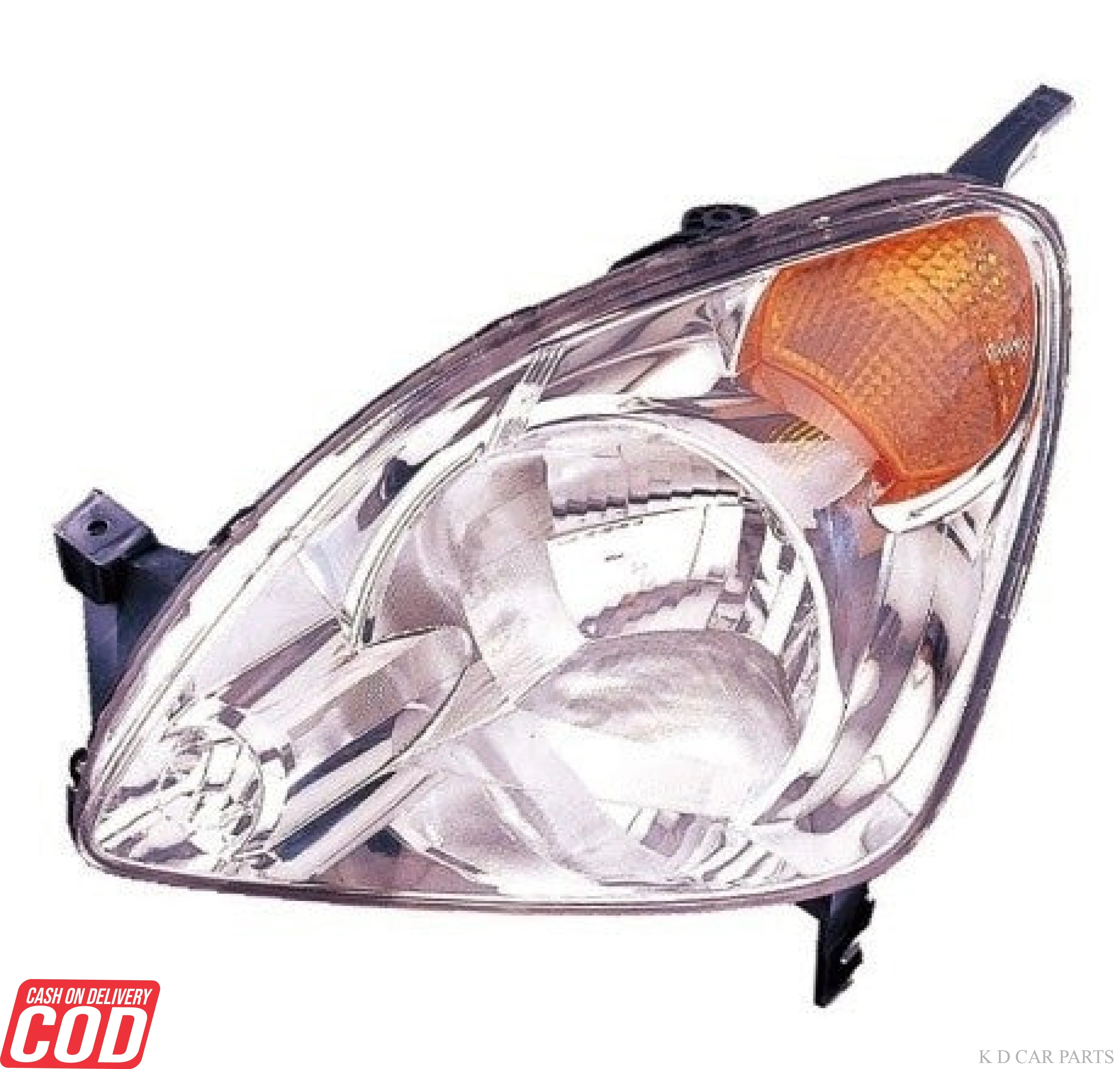 Head Light Assembly For Honda CRV T-1 Yellow - Image 2