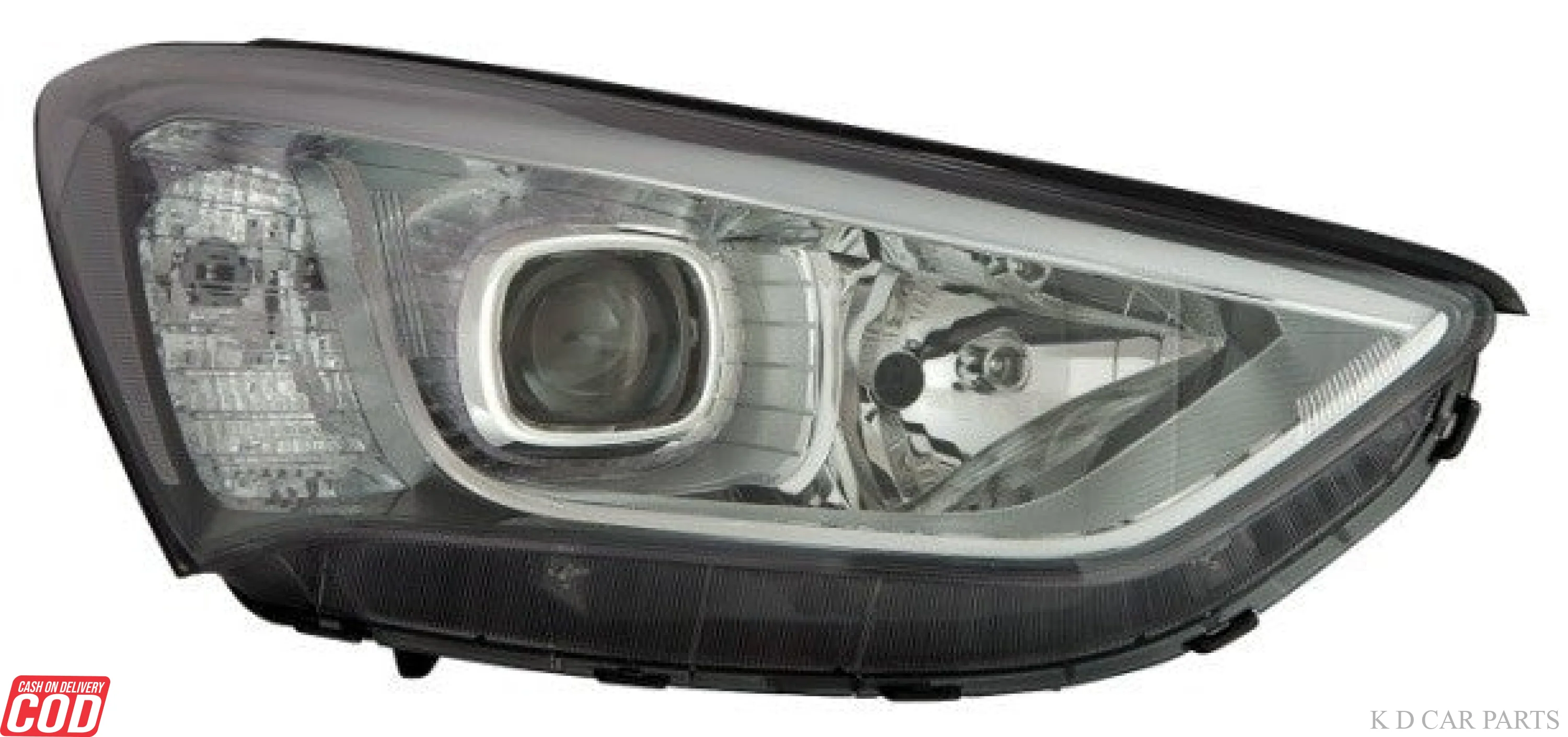 Head Light Assembly For Hyundai Santa Fe 2013-2015