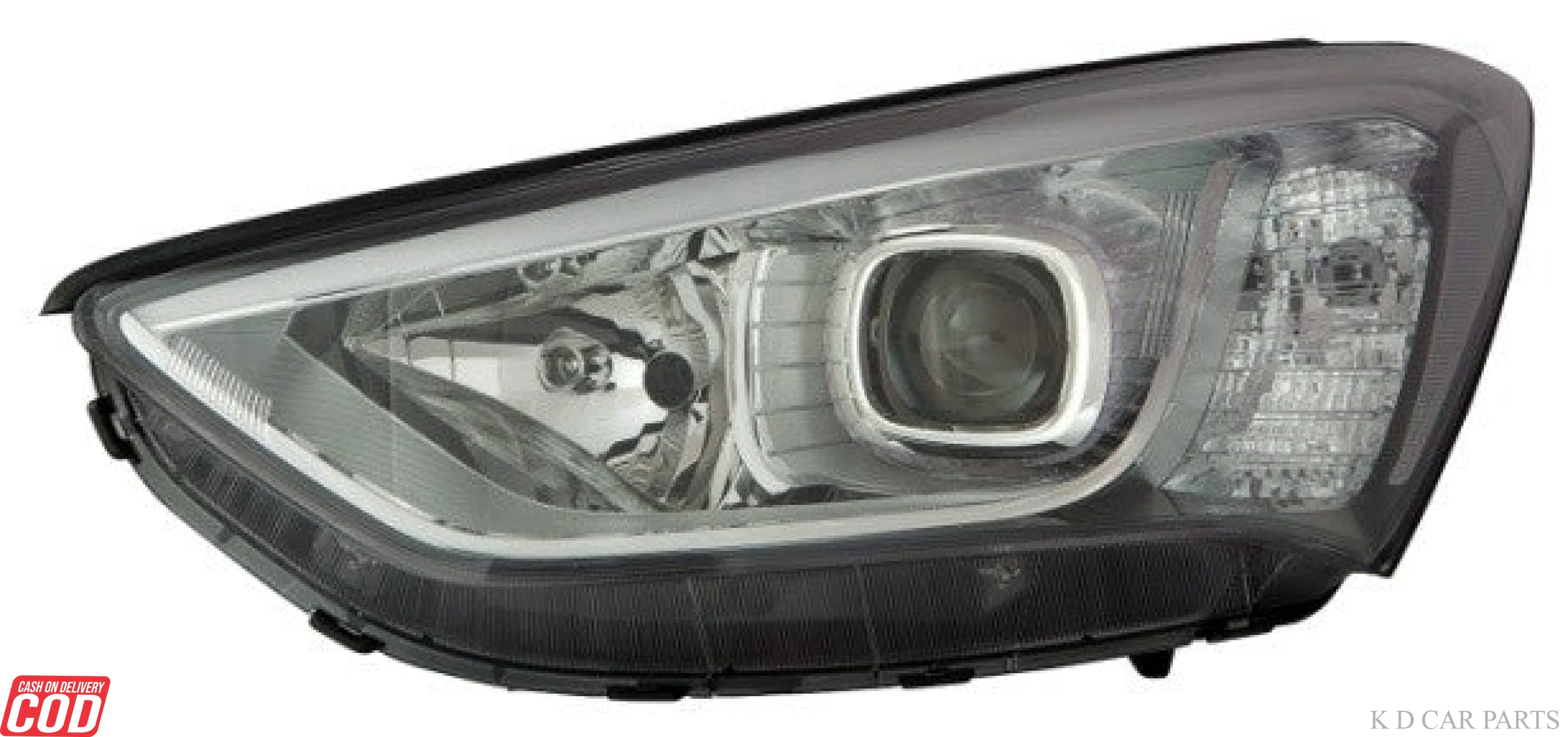 Head Light Assembly For Hyundai Santa Fe 2013-2015 - Image 2