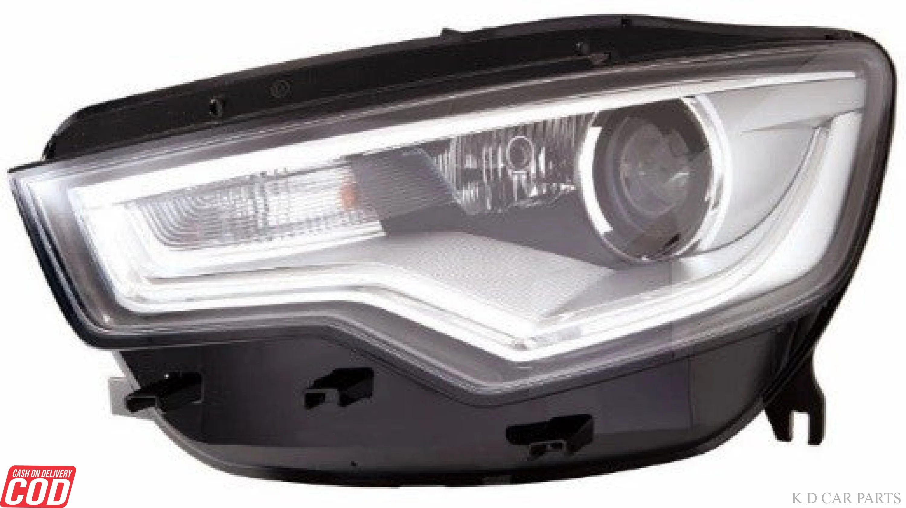 Headlight Assembly For Audi A6 (2011-13) (HID+LED) - Image 2