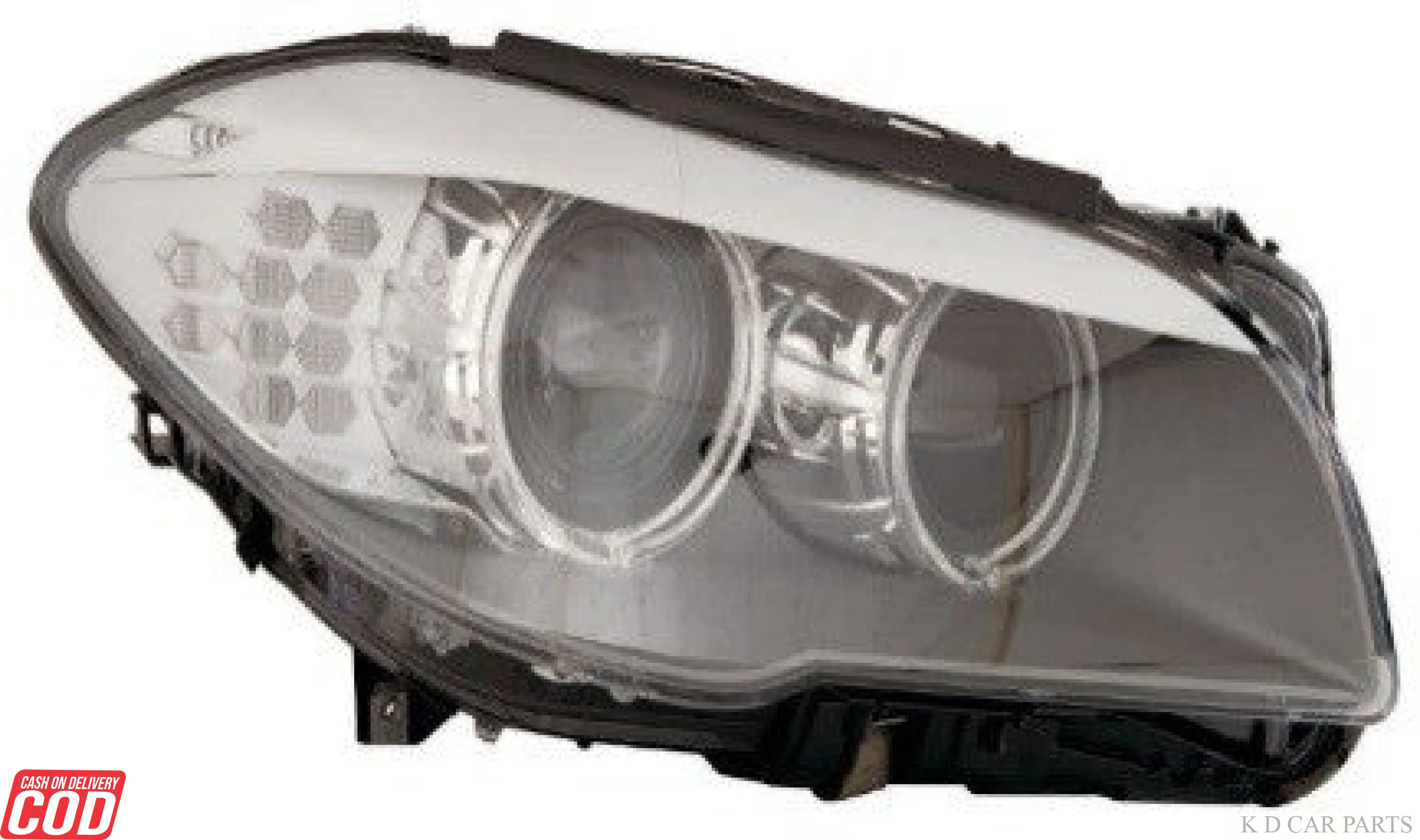 Headlight Assembly For BMW 5 Series F10 (2010-12) (HID+LED)