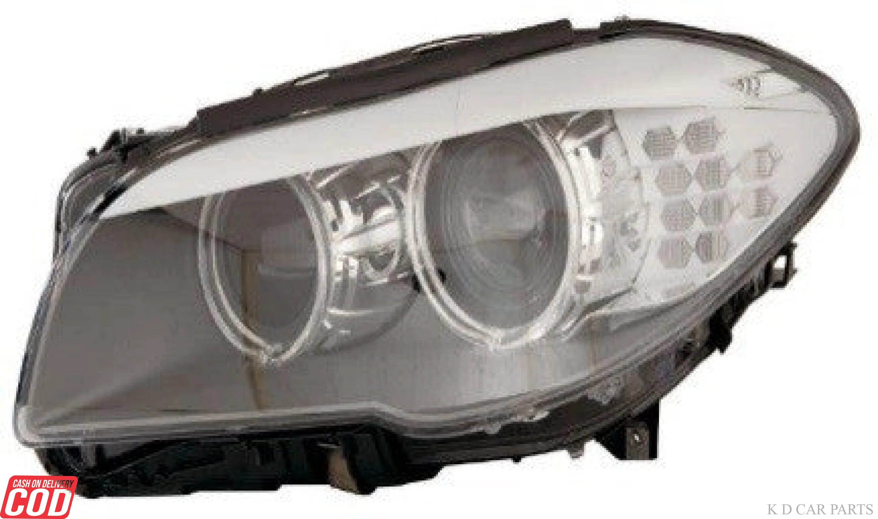 Headlight Assembly For BMW 5 Series F10 (2010-12) (HID+LED) - Image 2