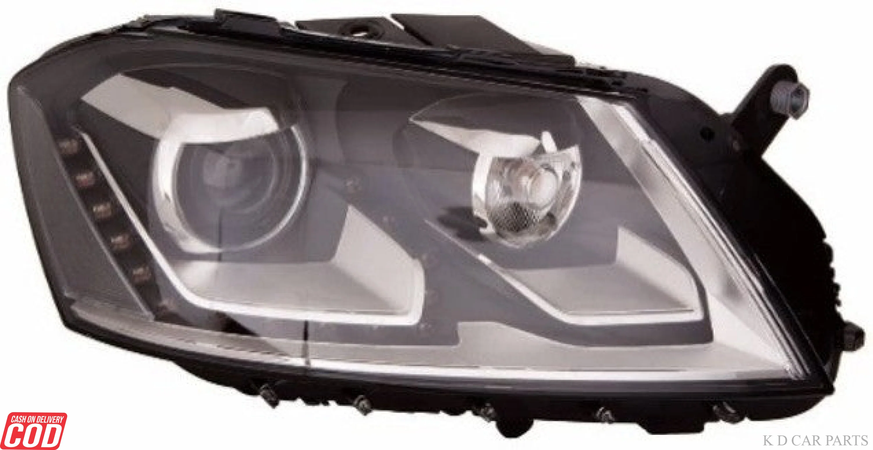Headlight Assembly For Volkswagen Passat T2 (HID+LED)(Highline)