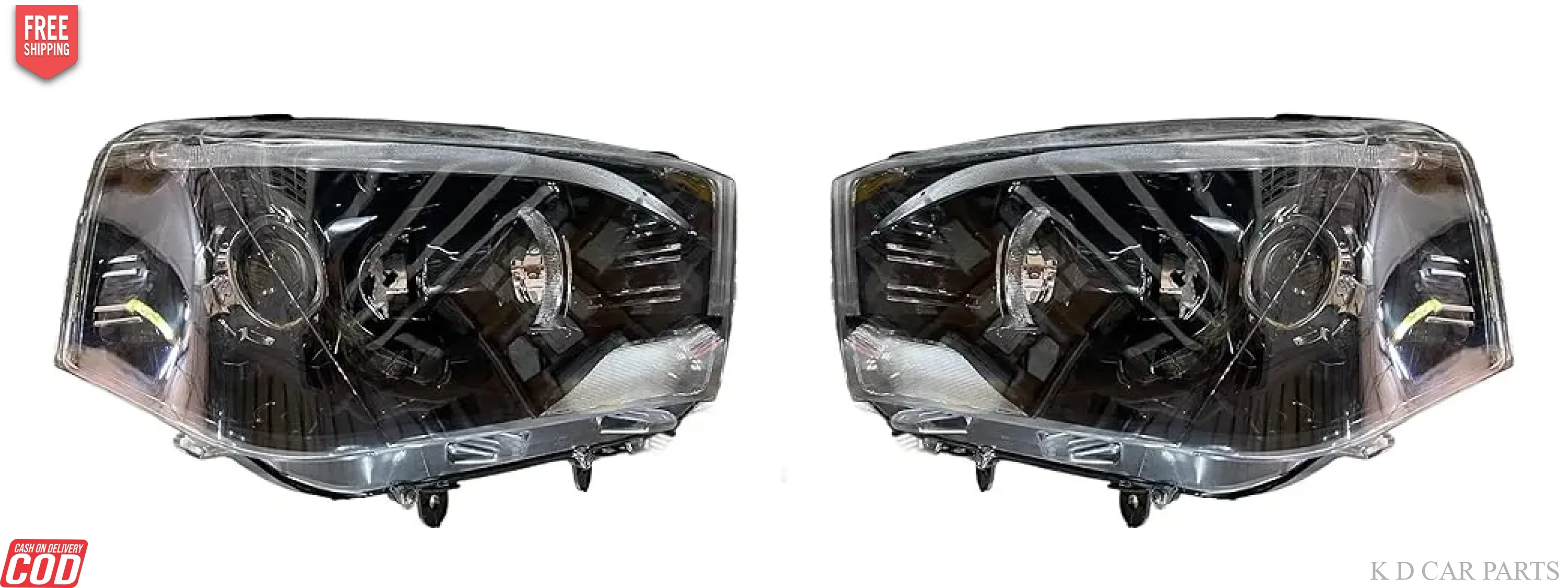 Headlight For Mahindra Scorpio with Projector, 2014-NOW (WHITE) - Image 11
