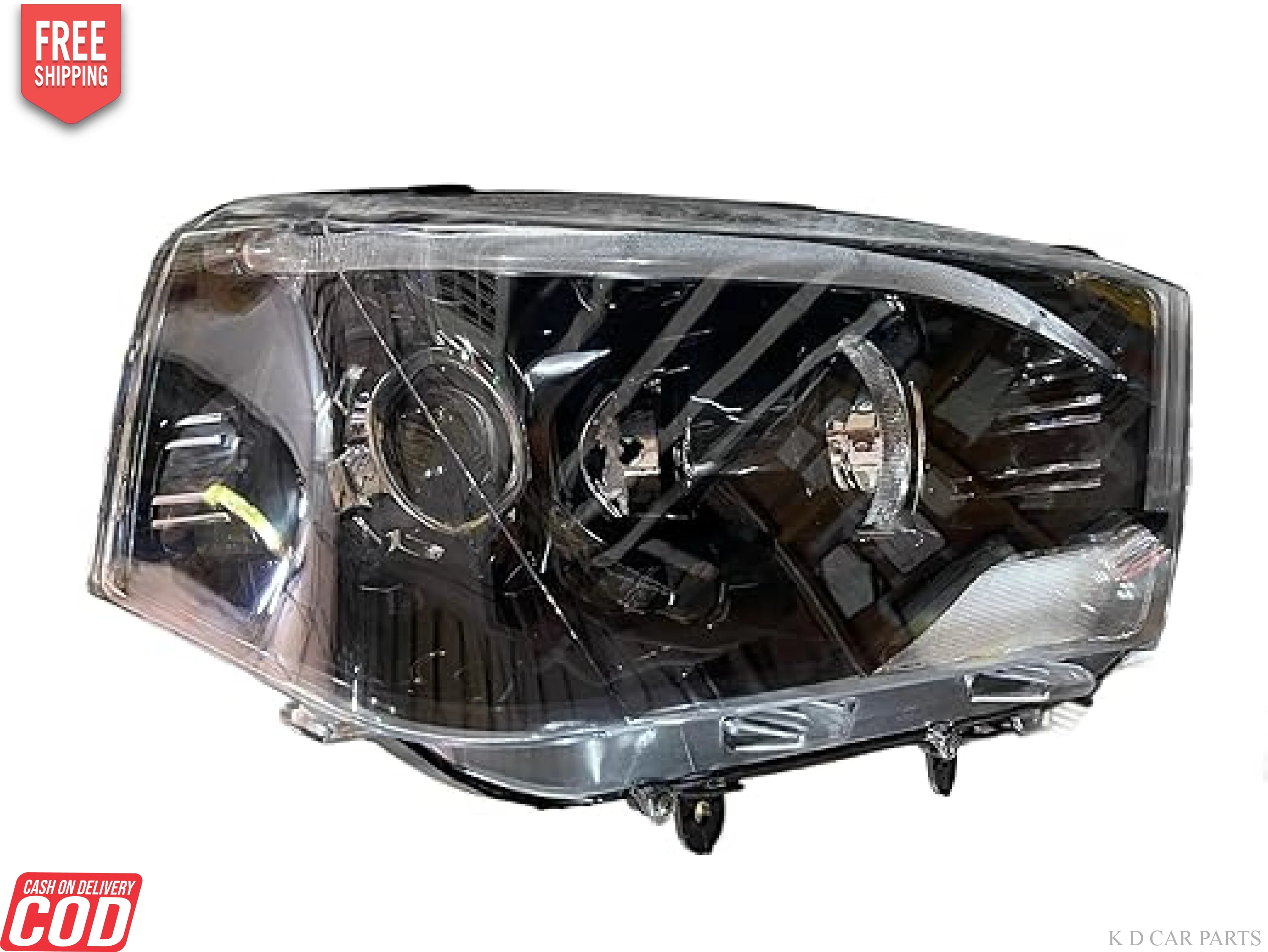 Headlight For Mahindra Scorpio with Projector, 2014-NOW (WHITE) - Image 5