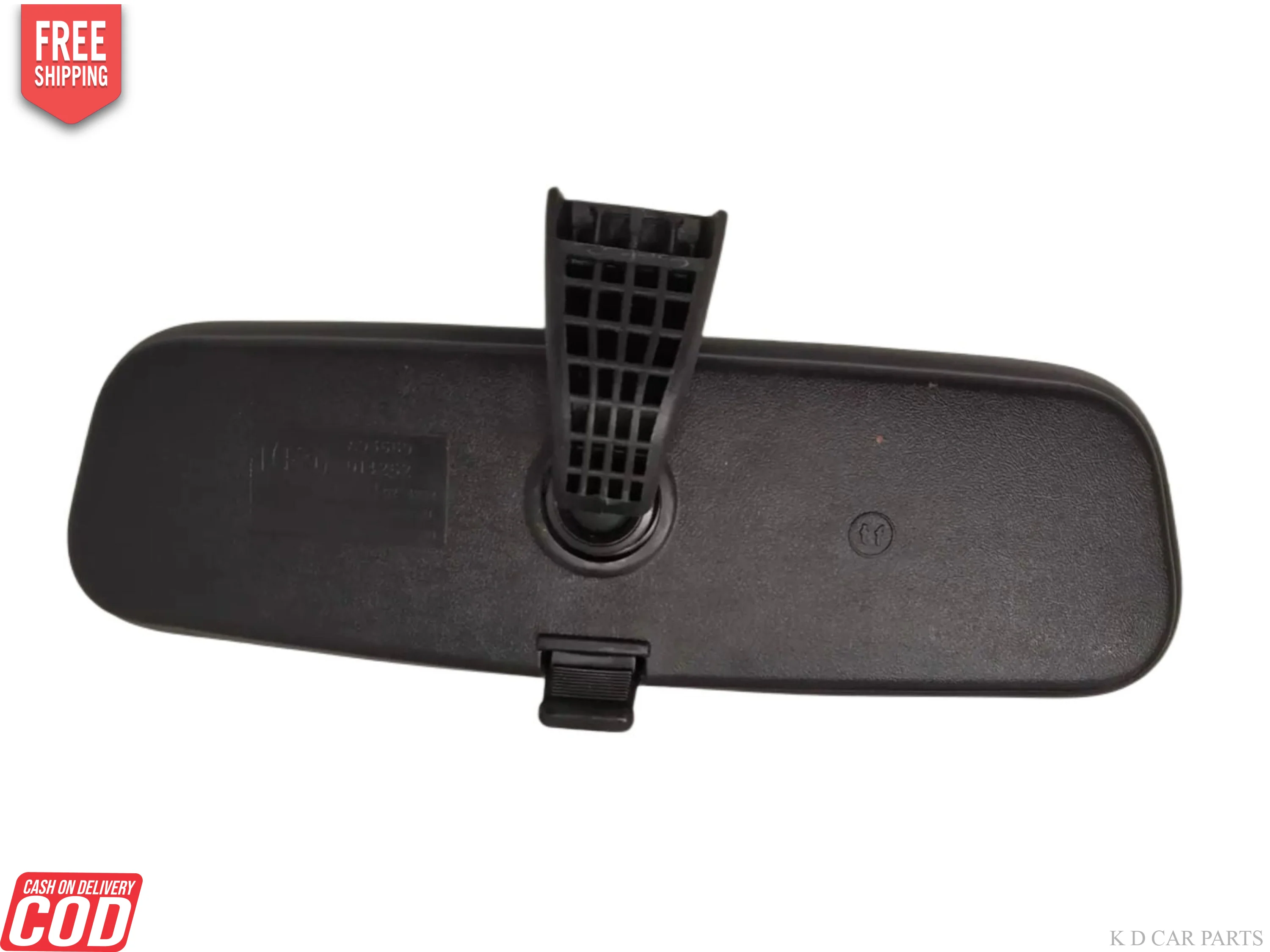 Inner Rear View Mirror for TATA ALTROZ, ARIA, BOLT, CURVV, HARRIER, HEXA, INDICA VISTA, INDIGO, INDIGO MARINA, MANZA, NANO, NEXON, PUNCH, SAFARI, TIAGO, TIGOR, ZEST (BLACK) OEM - Image 3