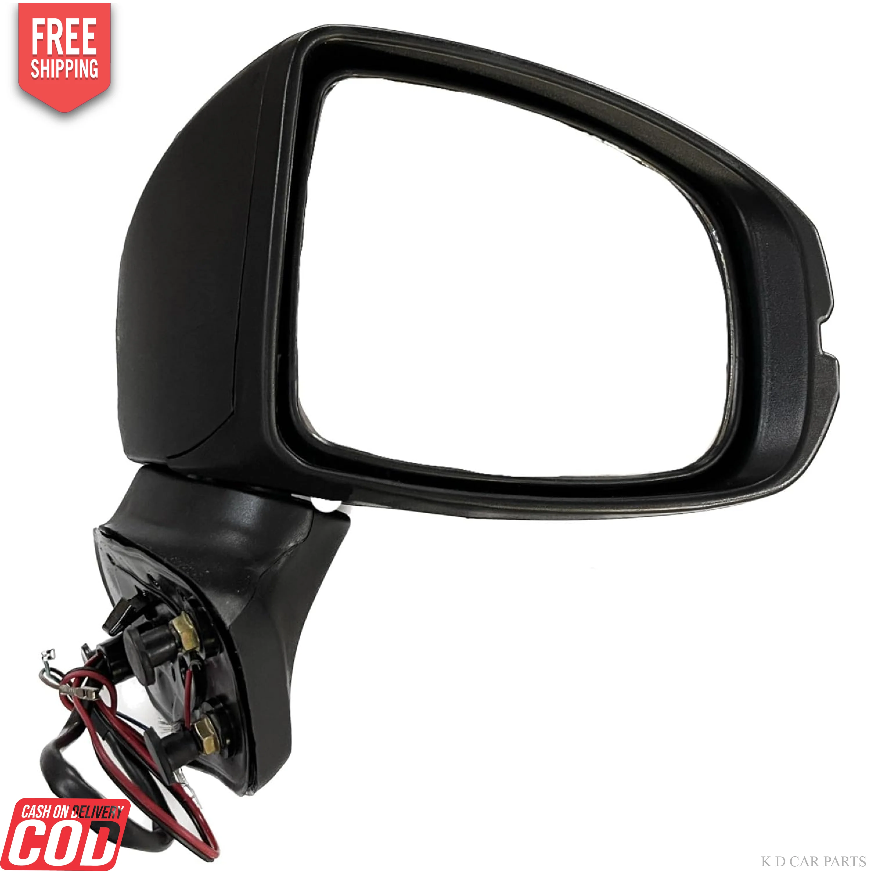 K D 5 WIRE NON-AUTOFOLD Door/Side Mirror For Honda Jazz Motor with Indicator 2016- Onwards with coupler