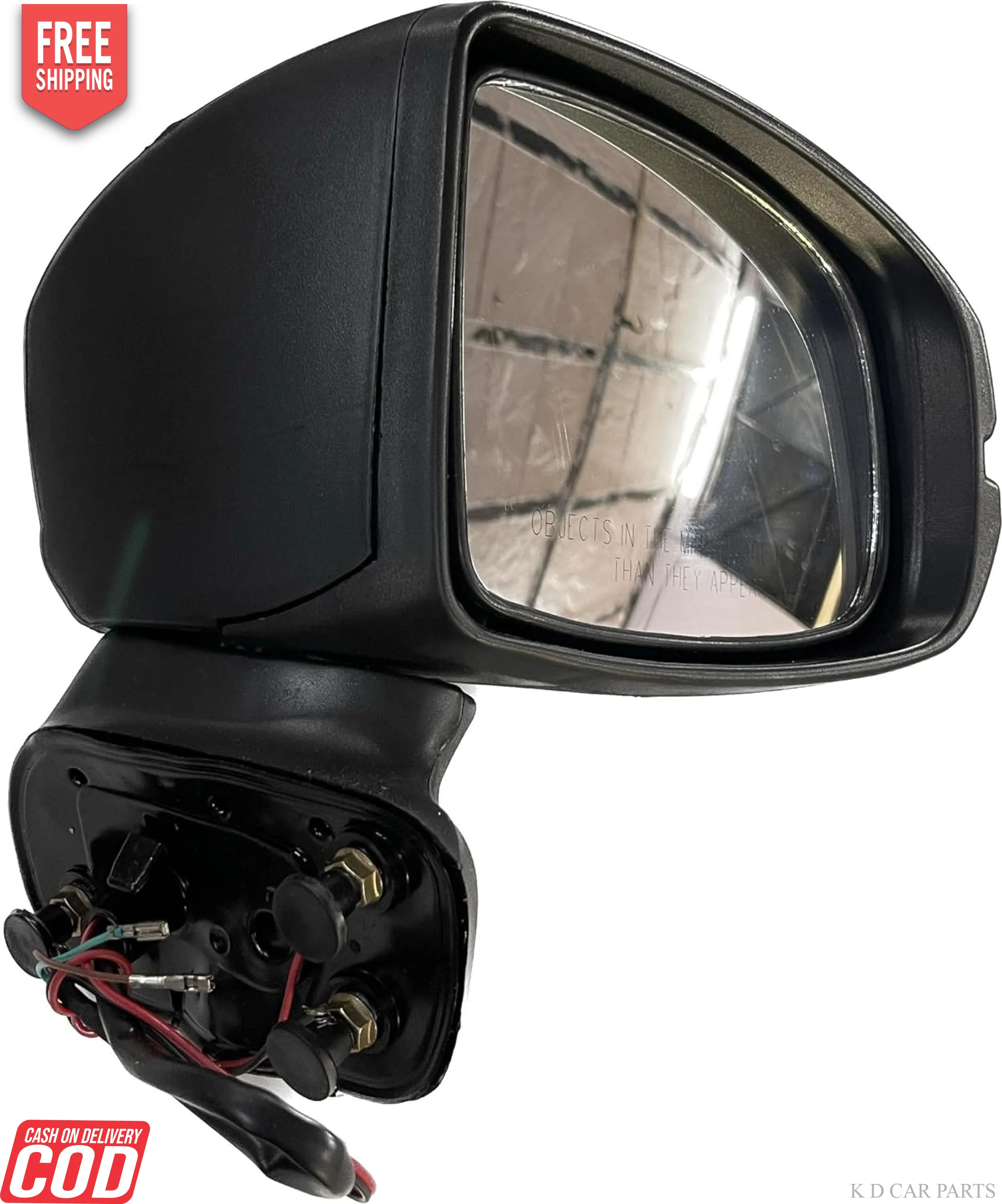K D 5 WIRE NON-AUTOFOLD Door/Side Mirror For Honda Jazz Motor with Indicator 2016- Onwards with coupler - Image 2