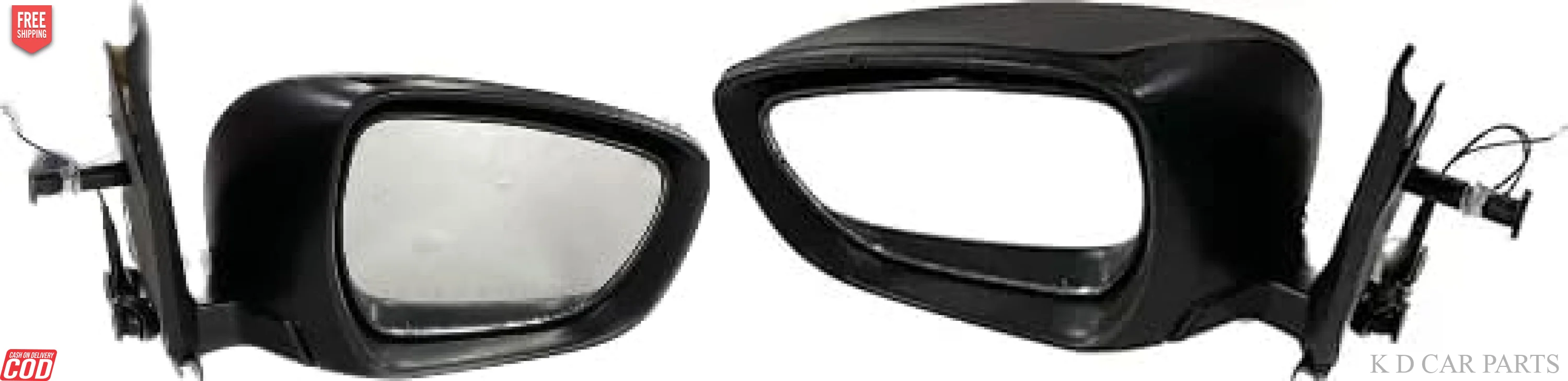 K D 5 WIRE NON-AUTOFOLD Door/Side Mirror For Maruti Wagonr 2019-Onwards Motor WITH COUPLER - Image 9