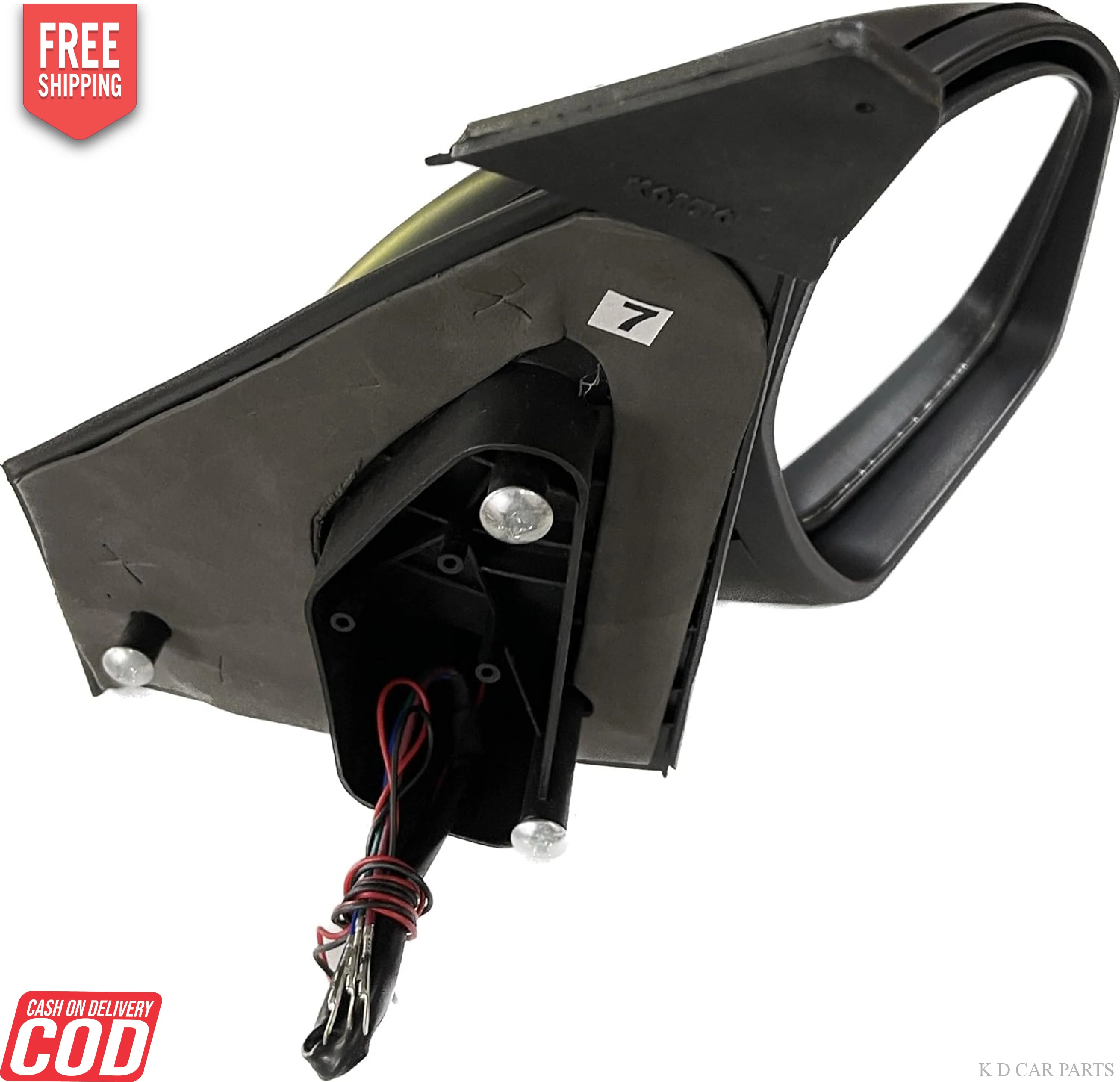 K D 5 WIRE NON-AUTOFOLD Door/Side Mirror for Tata Tiago/Tigor Motor with Indicator WITH COUPLER - Image 6