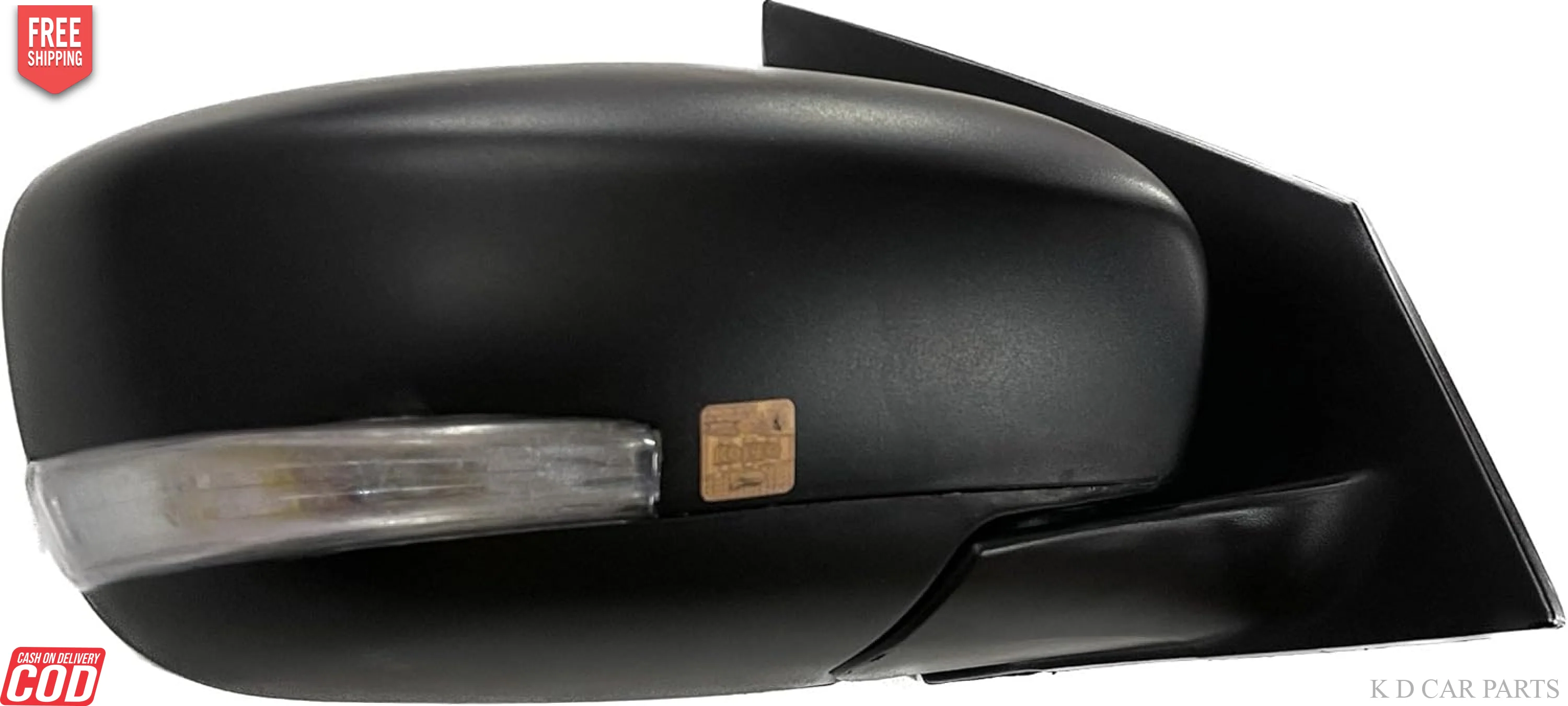 K D 5 WIRE NON-AUTOFOLD Side/Door Mirror for Maruti Celerio Motor with Indicator & Coupler(Black) - Image 3