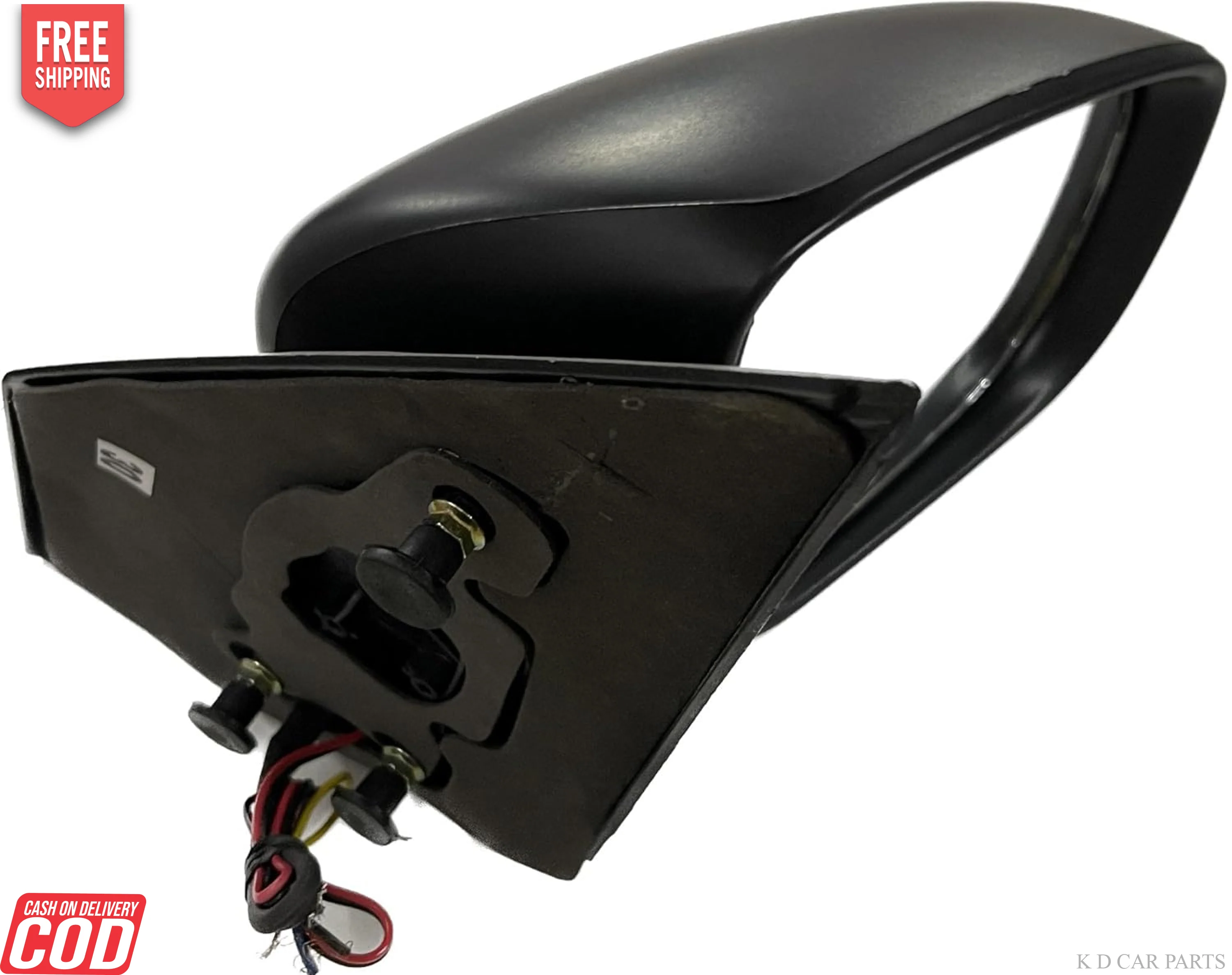 K D 5 WIRE NON-AUTOFOLD Side/Door Mirror for Maruti Celerio Motor with Indicator & Coupler(Black) - Image 4