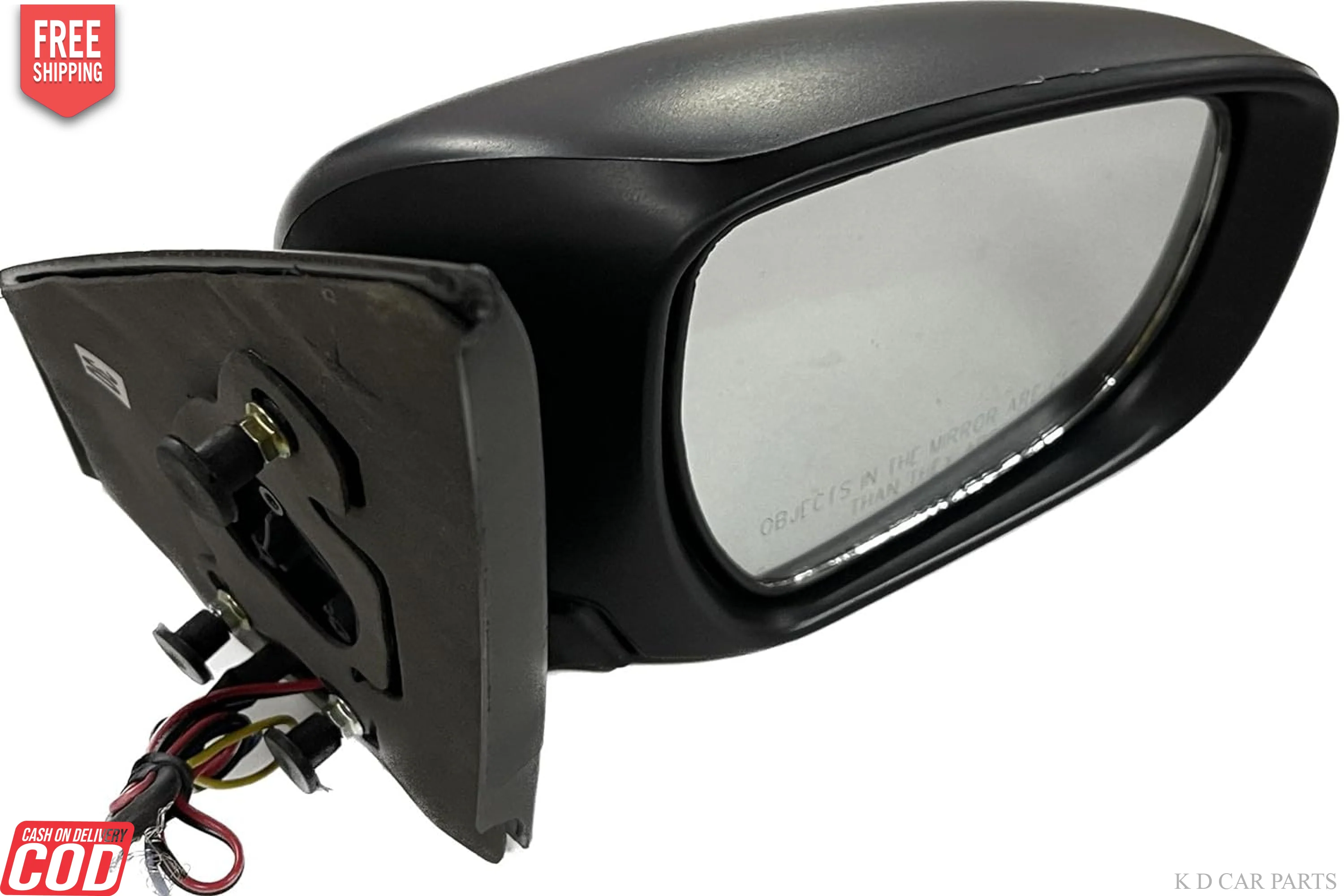 K D 5 WIRE NON-AUTOFOLD Side/Door Mirror for Maruti Celerio Motor with Indicator & Coupler(Black) - Image 5