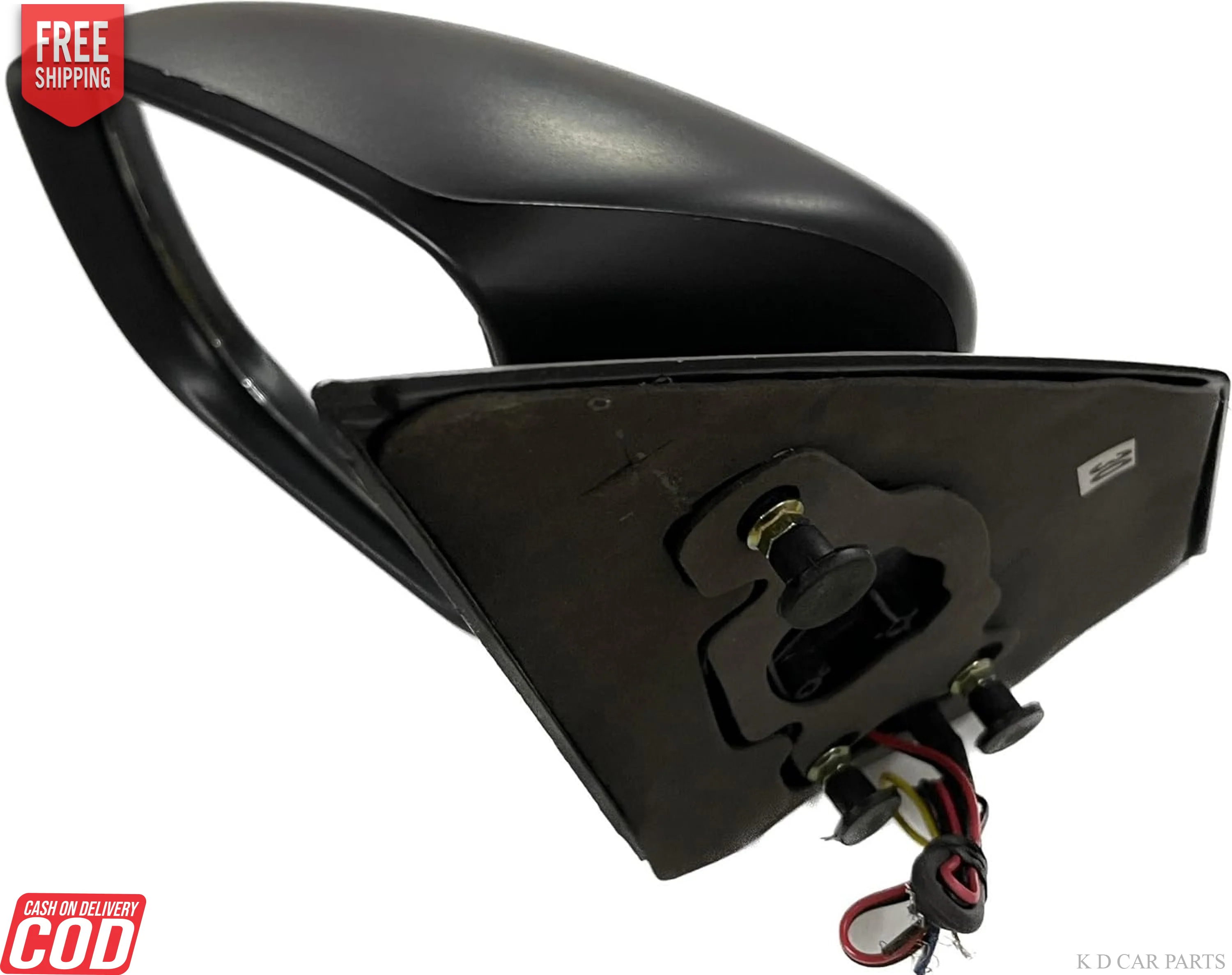 K D 5 WIRE NON-AUTOFOLD Side/Door Mirror for Maruti Celerio Motor with Indicator & Coupler(Black) - Image 9