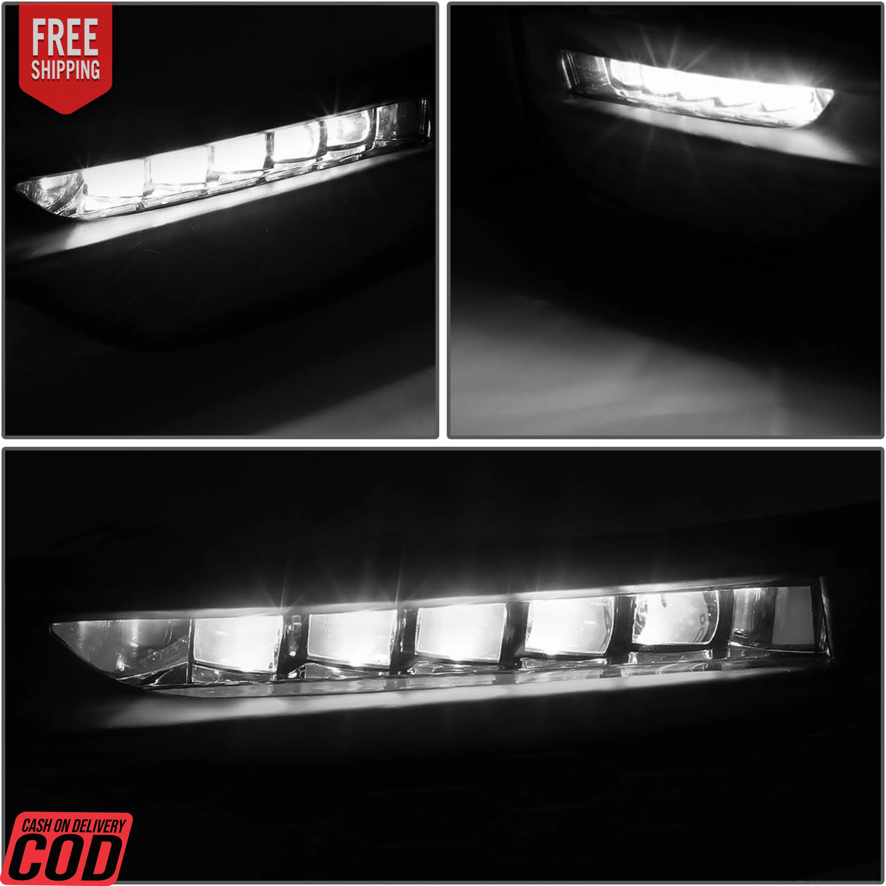 K D Bumper DRL LIGHT for Mahindra Scorpio Classic (PAIR) 2022-NOW (White LED) - Image 6