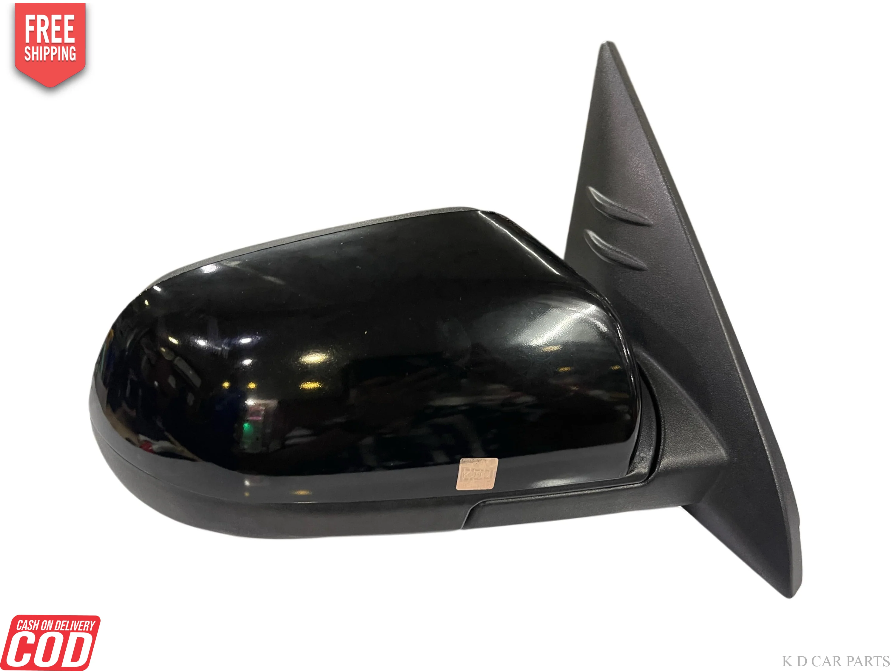 K D Door Mirror for Hyundai Venue VX Adjustable, Black, 2019-Onwards - Image 5