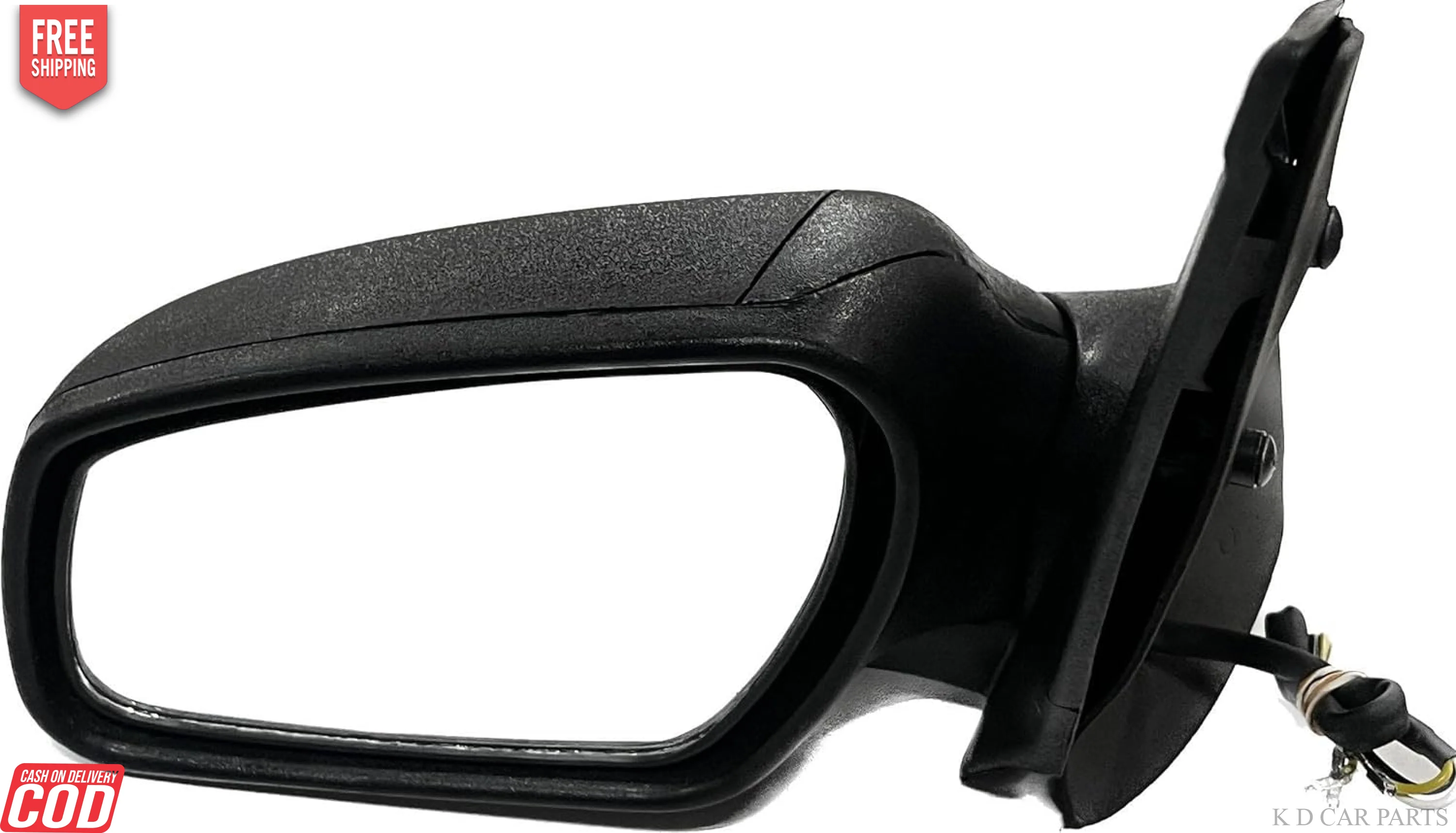 K D Door/Side Mirror For Ford Figo Motor with coupler - Image 5