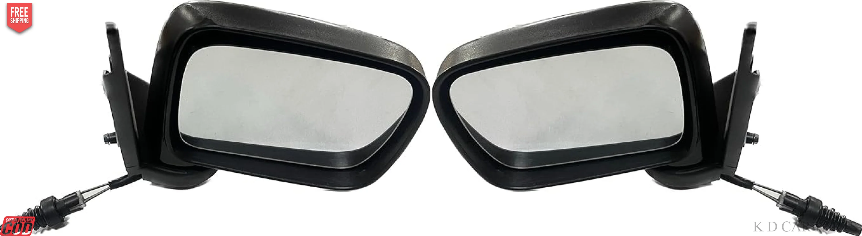K D Door/Side Mirror For Mahindra Scorpio 2002-2006 Manual Adjustable VX - Image 10