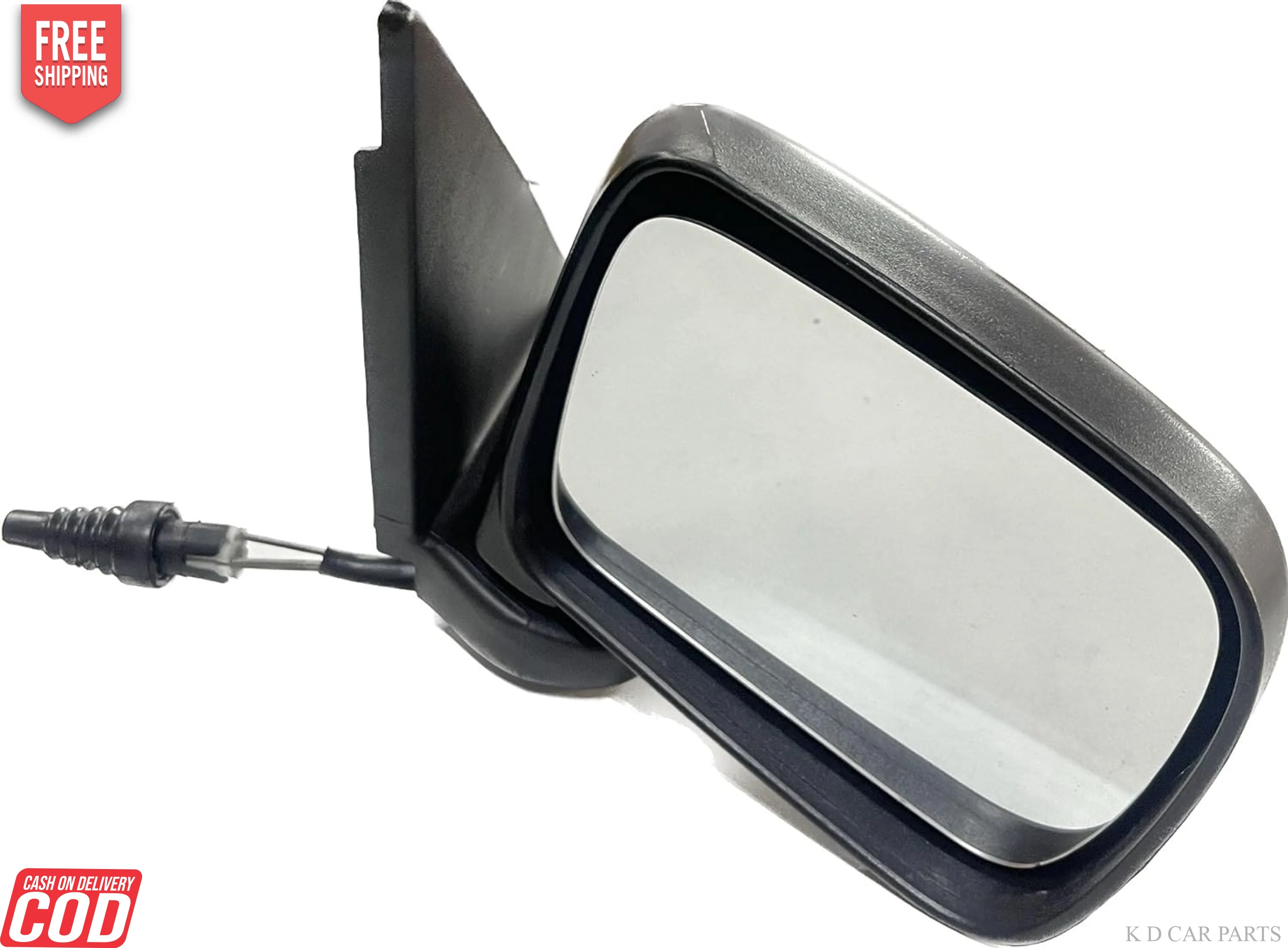 K D Door/Side Mirror For Mahindra Scorpio 2002-2006 Manual Adjustable VX - Image 2