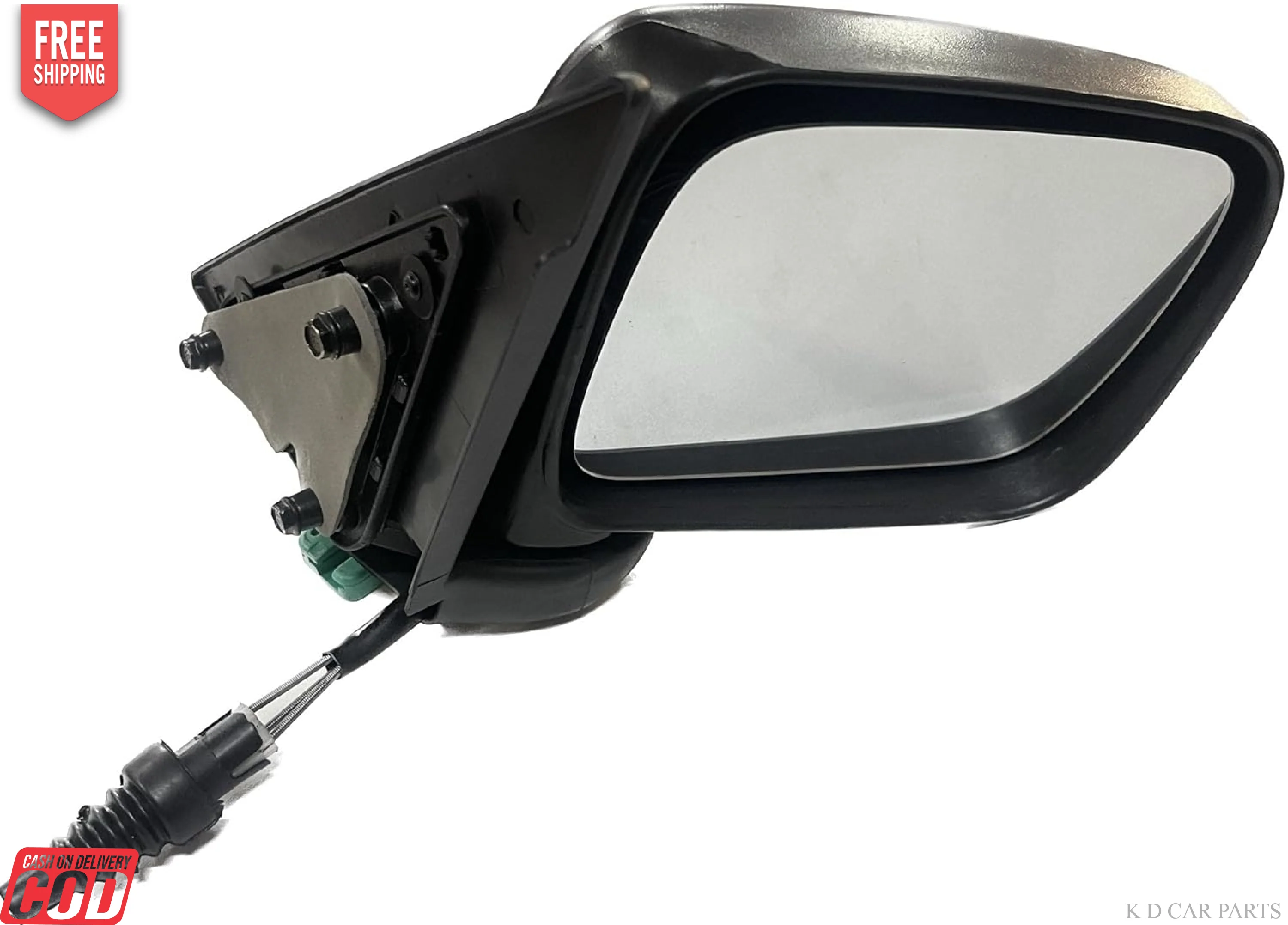 K D Door/Side Mirror For Mahindra Scorpio 2002-2006 Manual Adjustable VX - Image 3