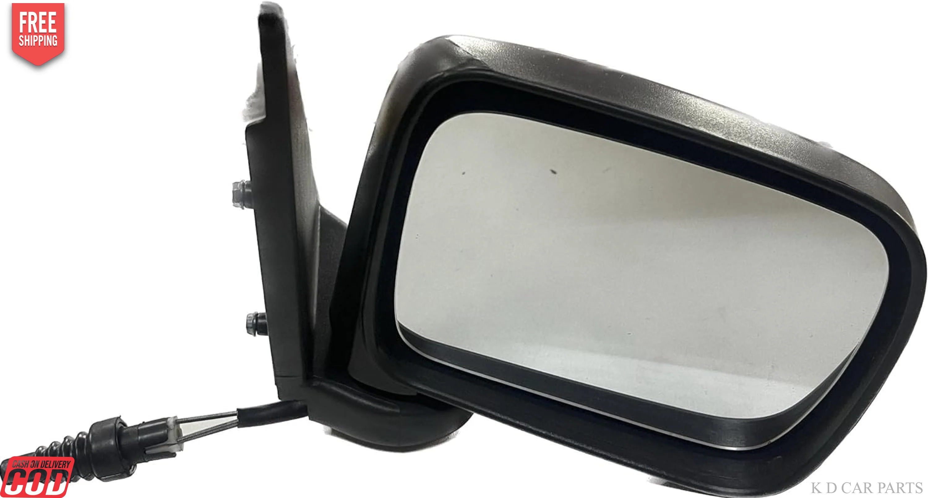 K D Door/Side Mirror For Mahindra Scorpio 2002-2006 Manual Adjustable VX - Image 4