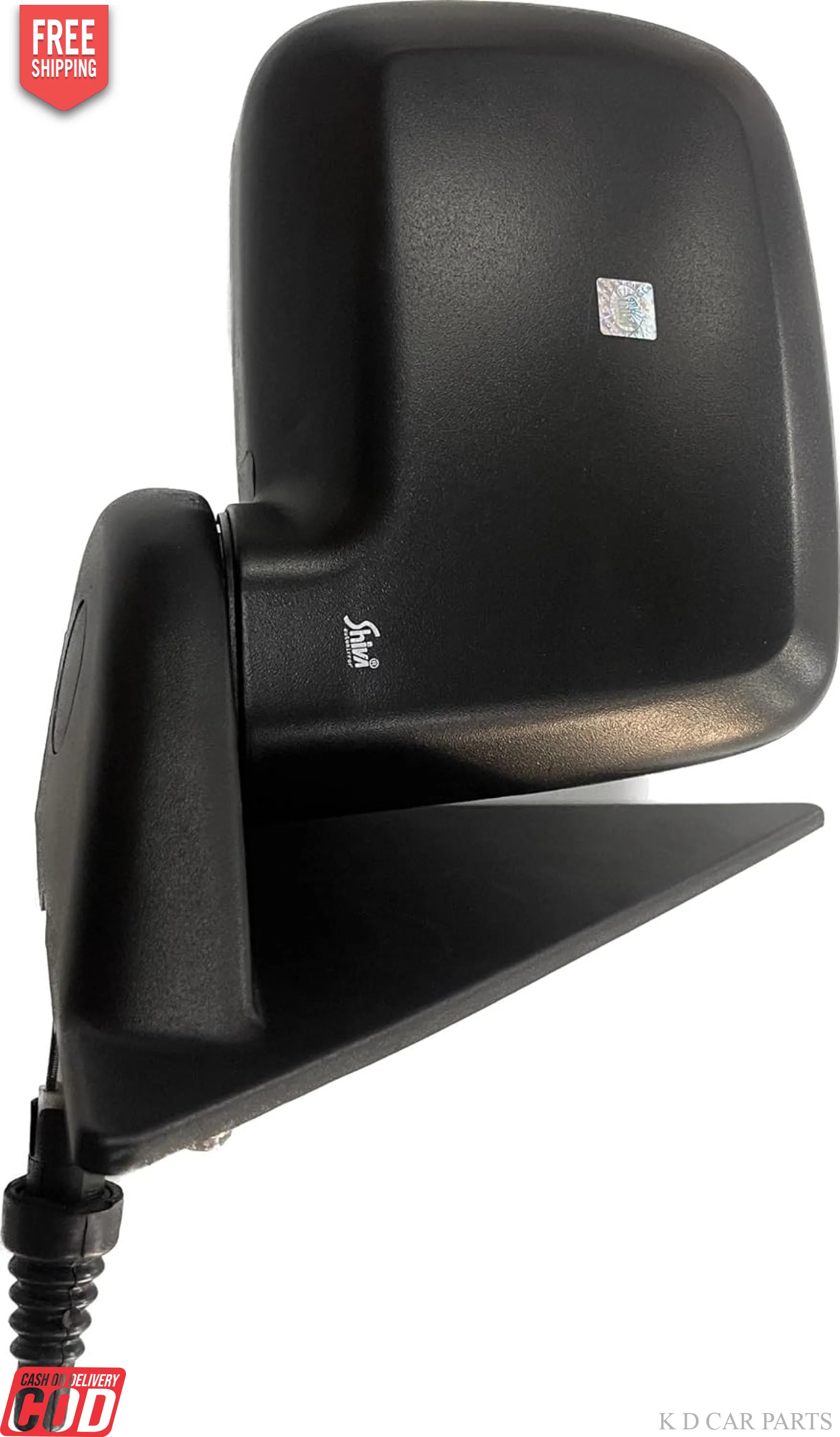 K D Door/Side Mirror For Mahindra Scorpio 2002-2006 Manual Adjustable VX - Image 8