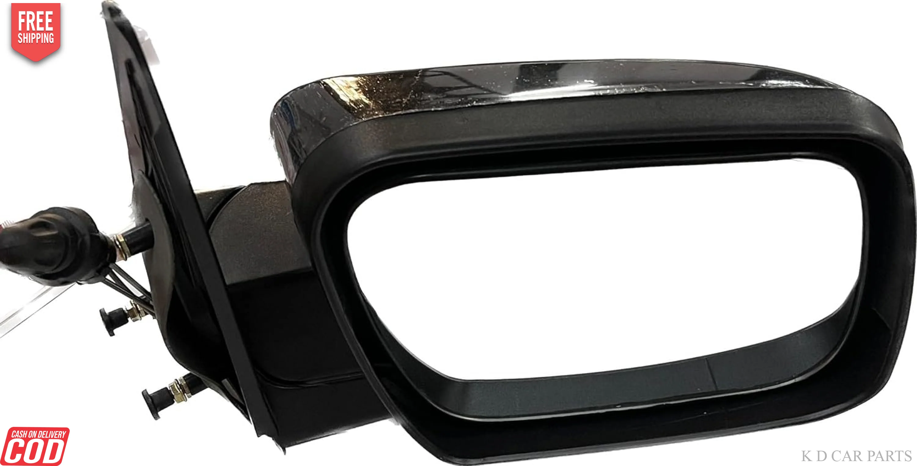 K D Door/Side Mirror For Mahindra Scorpio Mhawk Manual Adjustable - Image 2