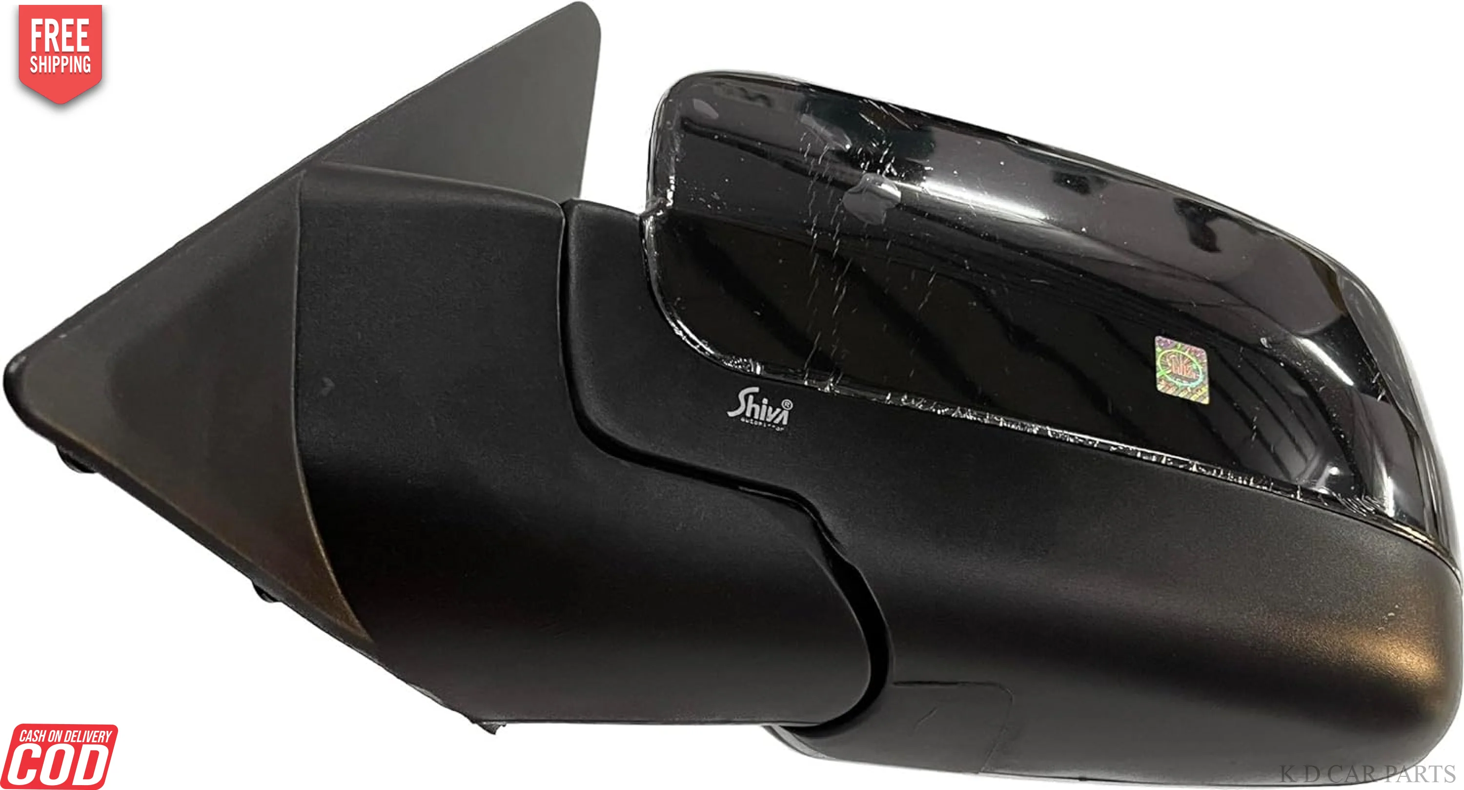 K D Door/Side Mirror For Mahindra Scorpio Mhawk Manual Adjustable - Image 4