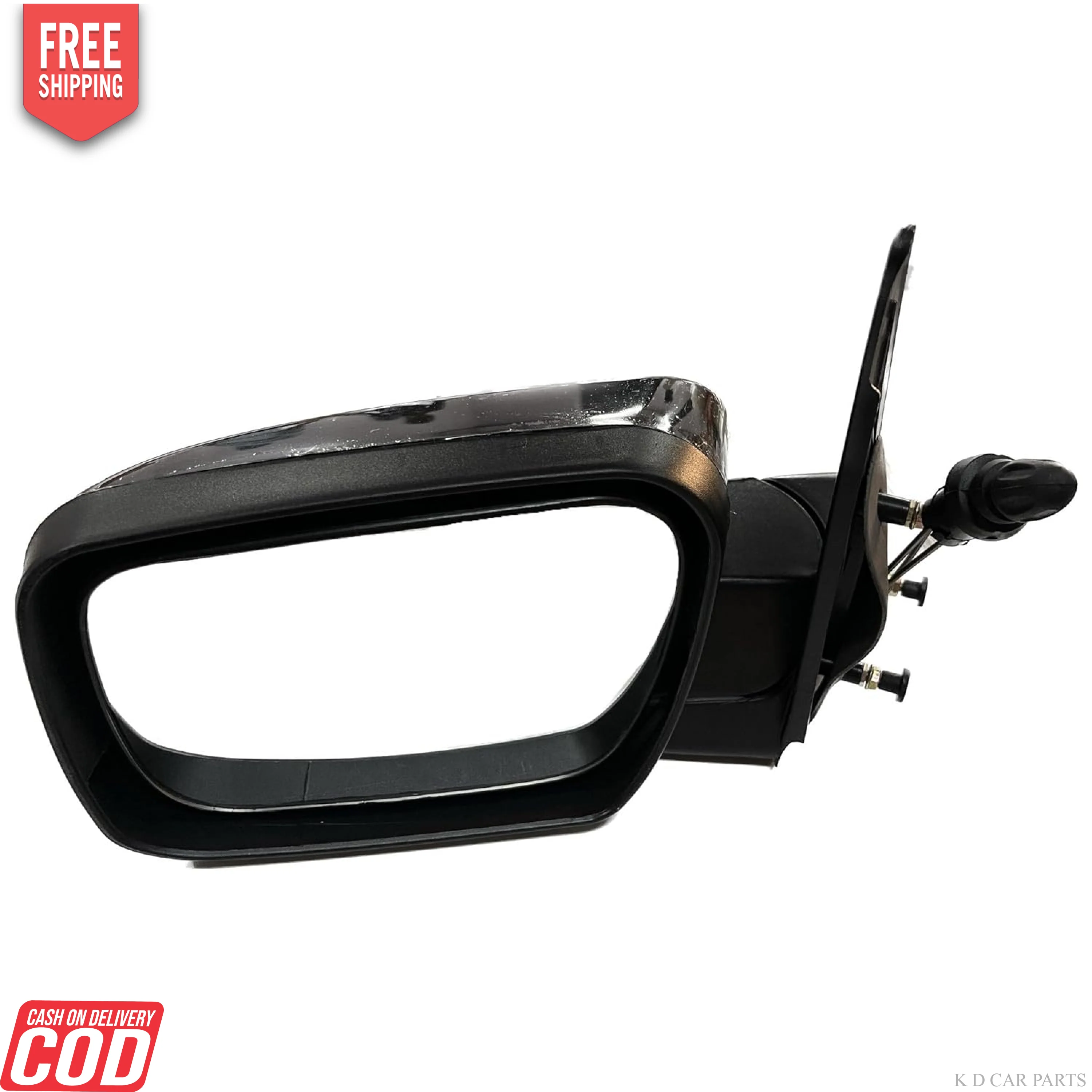 K D Door/Side Mirror For Mahindra Scorpio Mhawk Manual Adjustable - Image 6