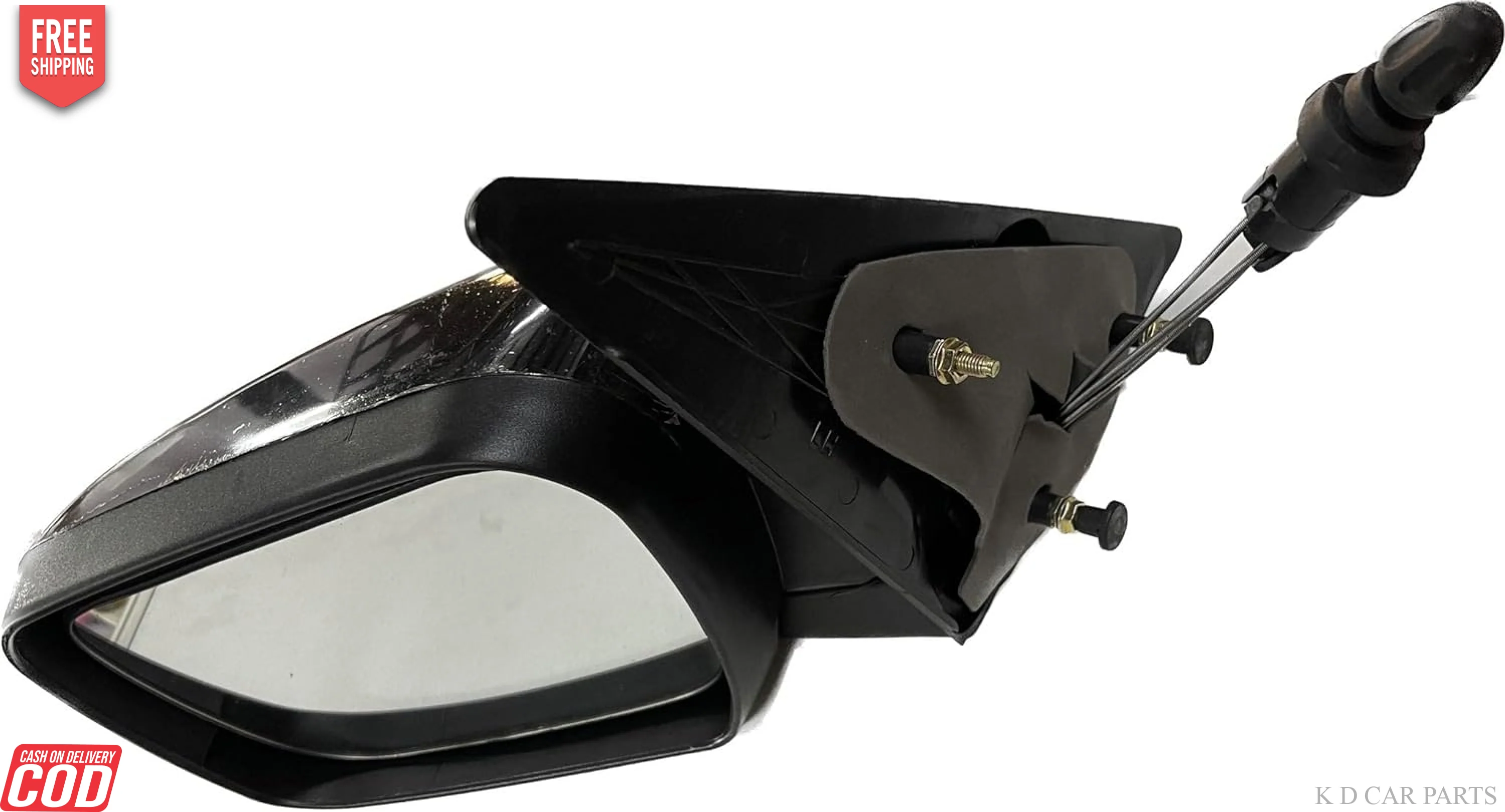 K D Door/Side Mirror For Mahindra Scorpio Mhawk Manual Adjustable - Image 8