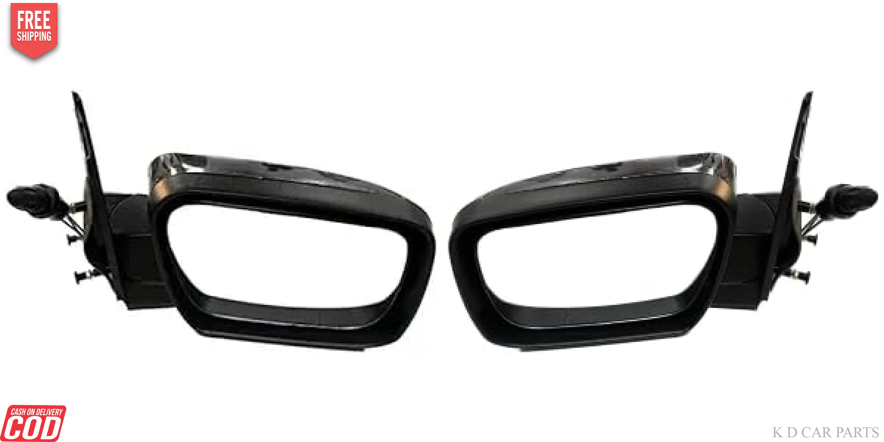 K D Door/Side Mirror For Mahindra Scorpio Mhawk Manual Adjustable - Image 9