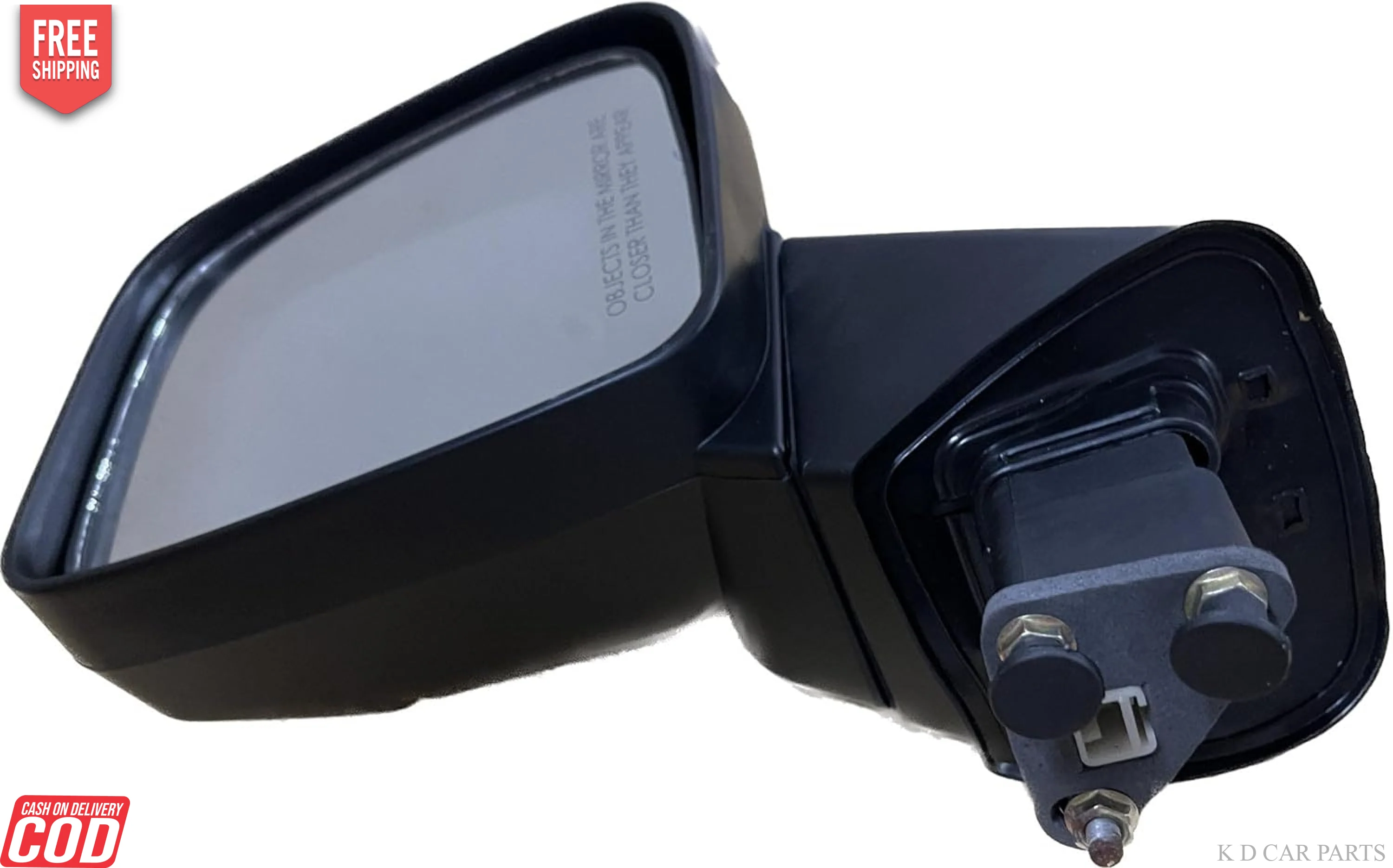 K D Door/Side Mirror for Mahindra Thar Motor with Coupler - Image 2