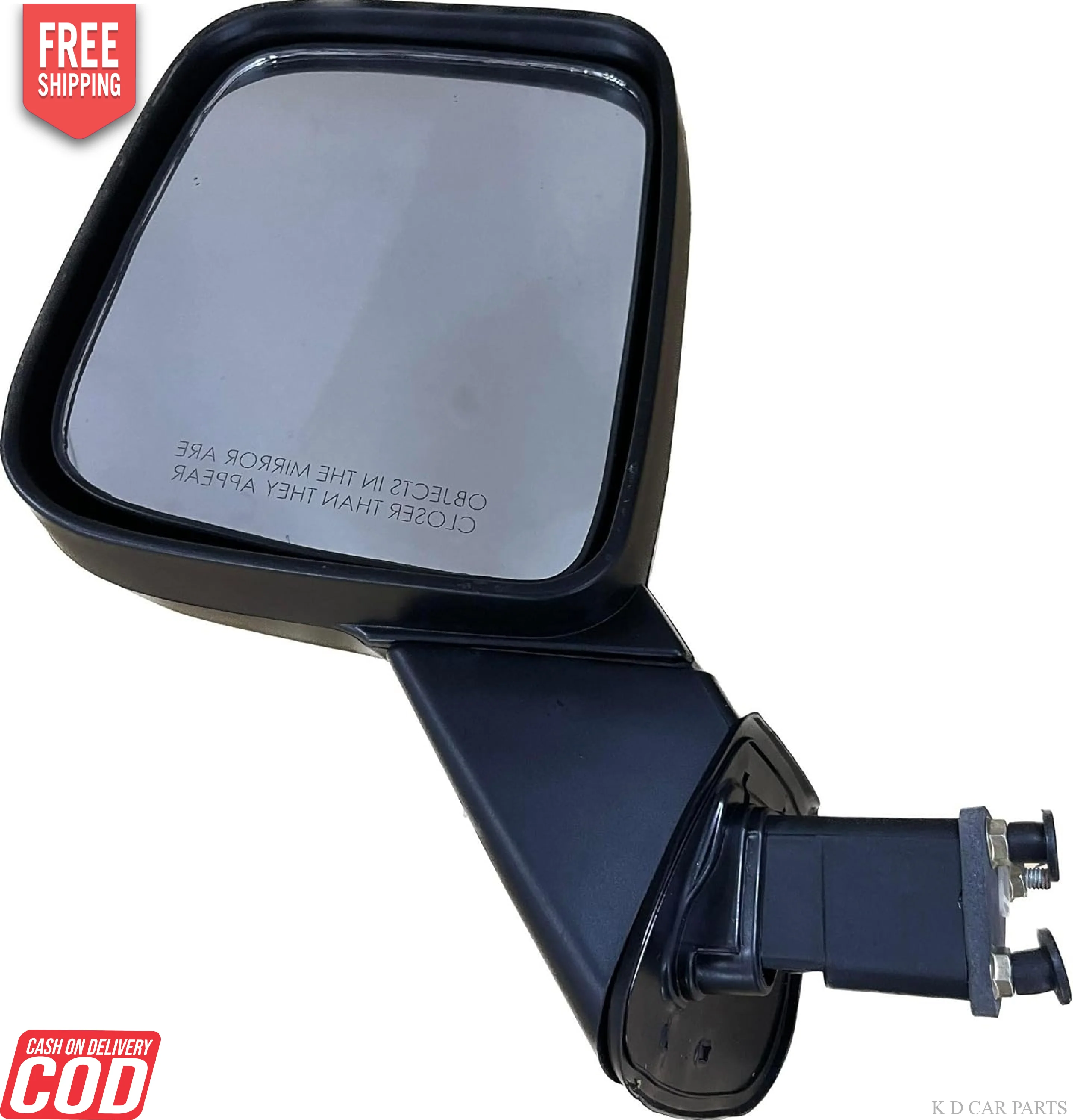 K D Door/Side Mirror for Mahindra Thar Motor with Coupler - Image 5