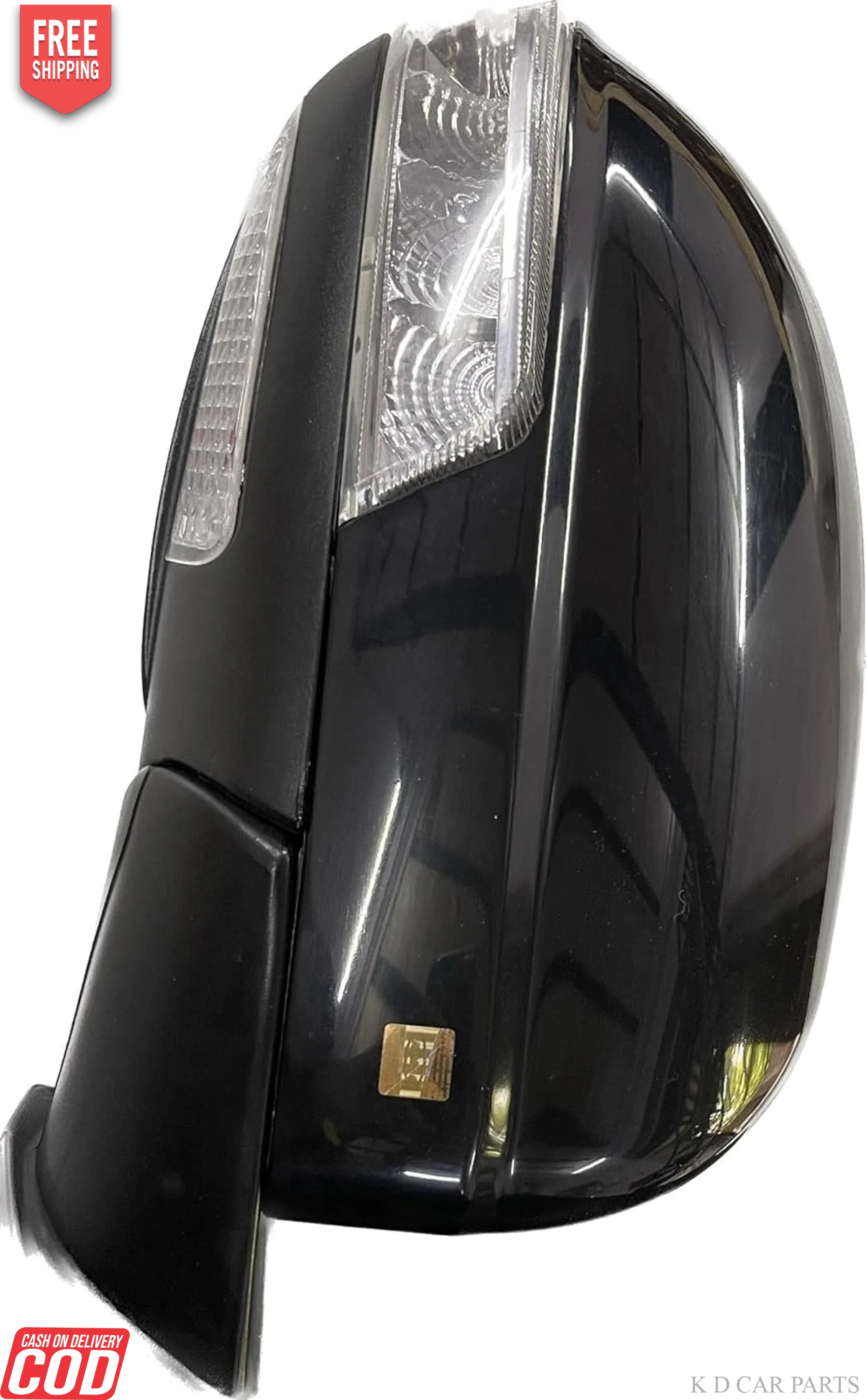 K D Door/Side Mirror For Mahindra XUV 500 Motor With Indicator NON-AUTOFOLD WITH COUPLER - Image 2